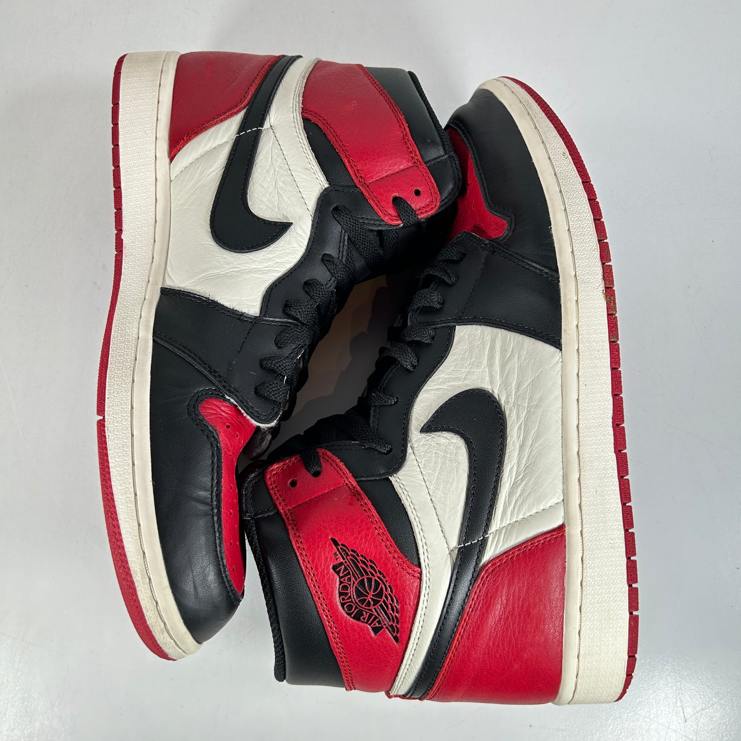 555088 610 Jordan 1 Bred Toe [USED] - 12 M (Used)