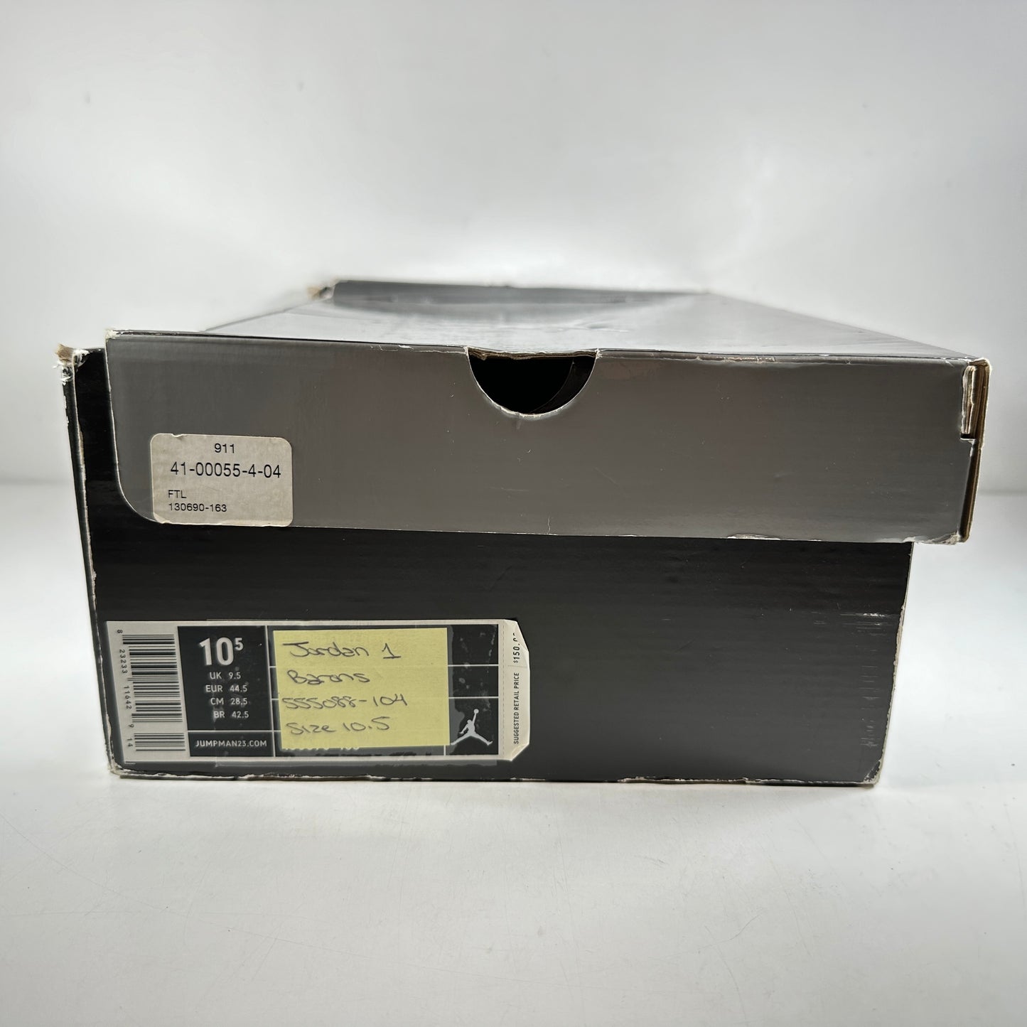 555088 104 Jordan 1 Retro Barons [USED] - 10.5 M (Used) (Replace Box)
