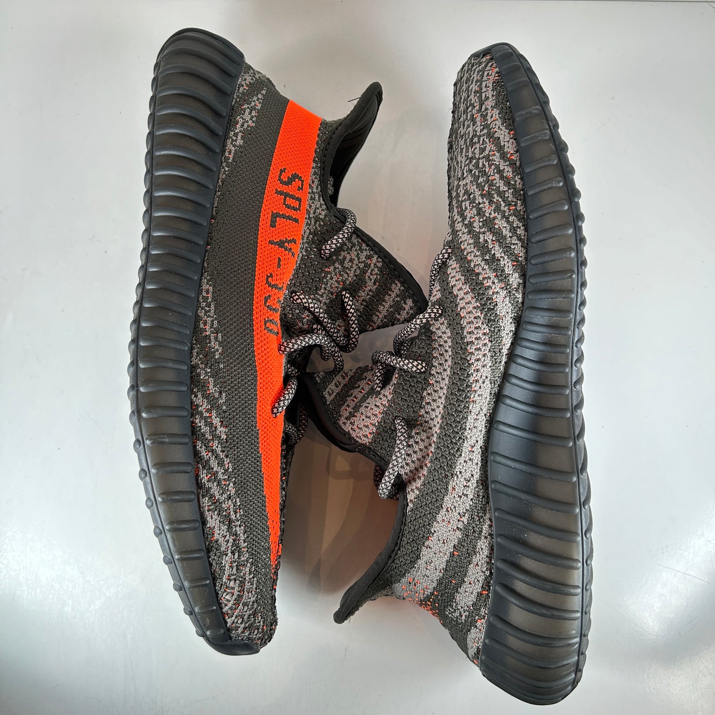 HQ7045 Adidas Yeezy Boost 350 V2 Carbon Beluga [USED] - 11 M (Used)