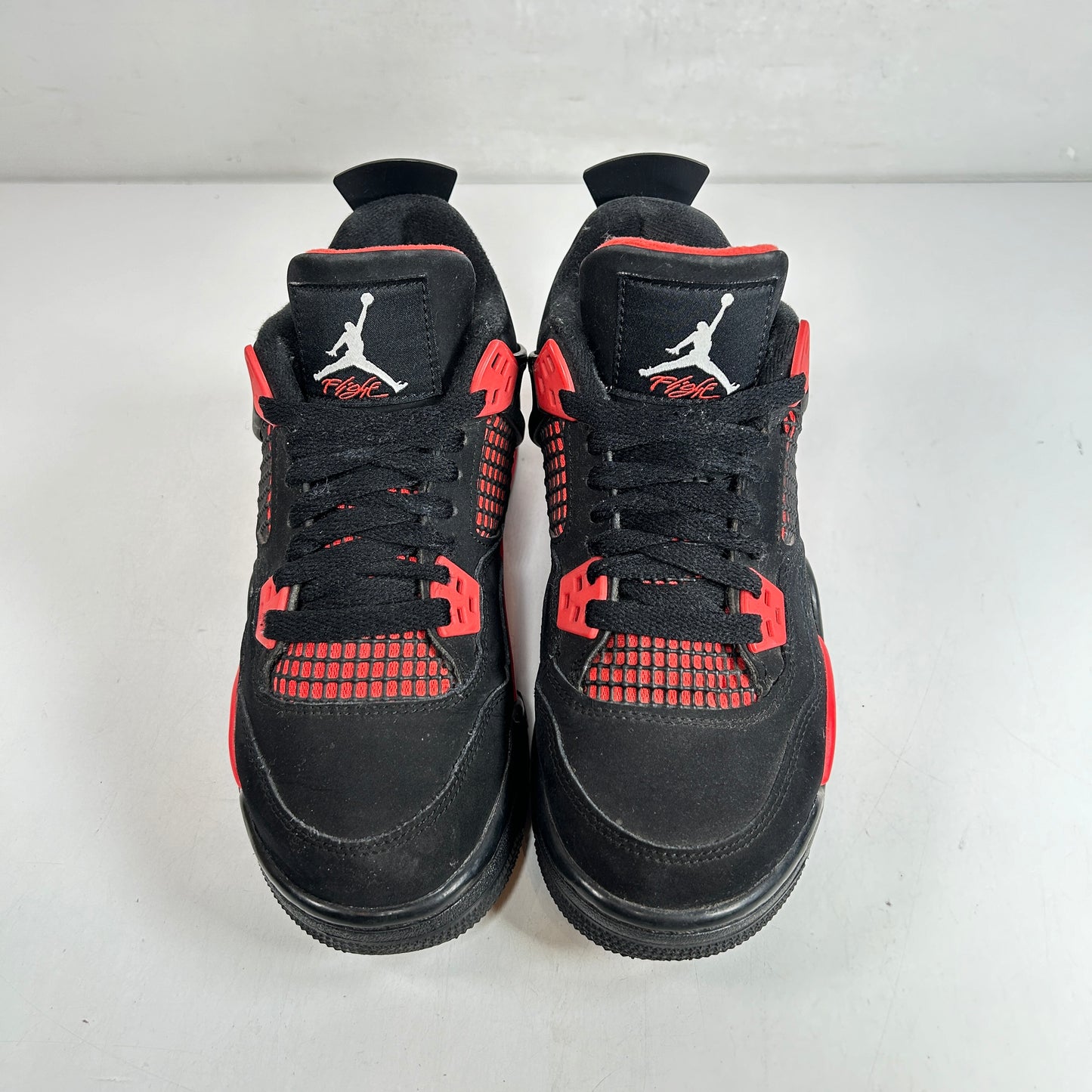 408452 016 Jordan 4 Retro Red Thunder (GS) [USED] - 4 Y (Used) (No Box2)