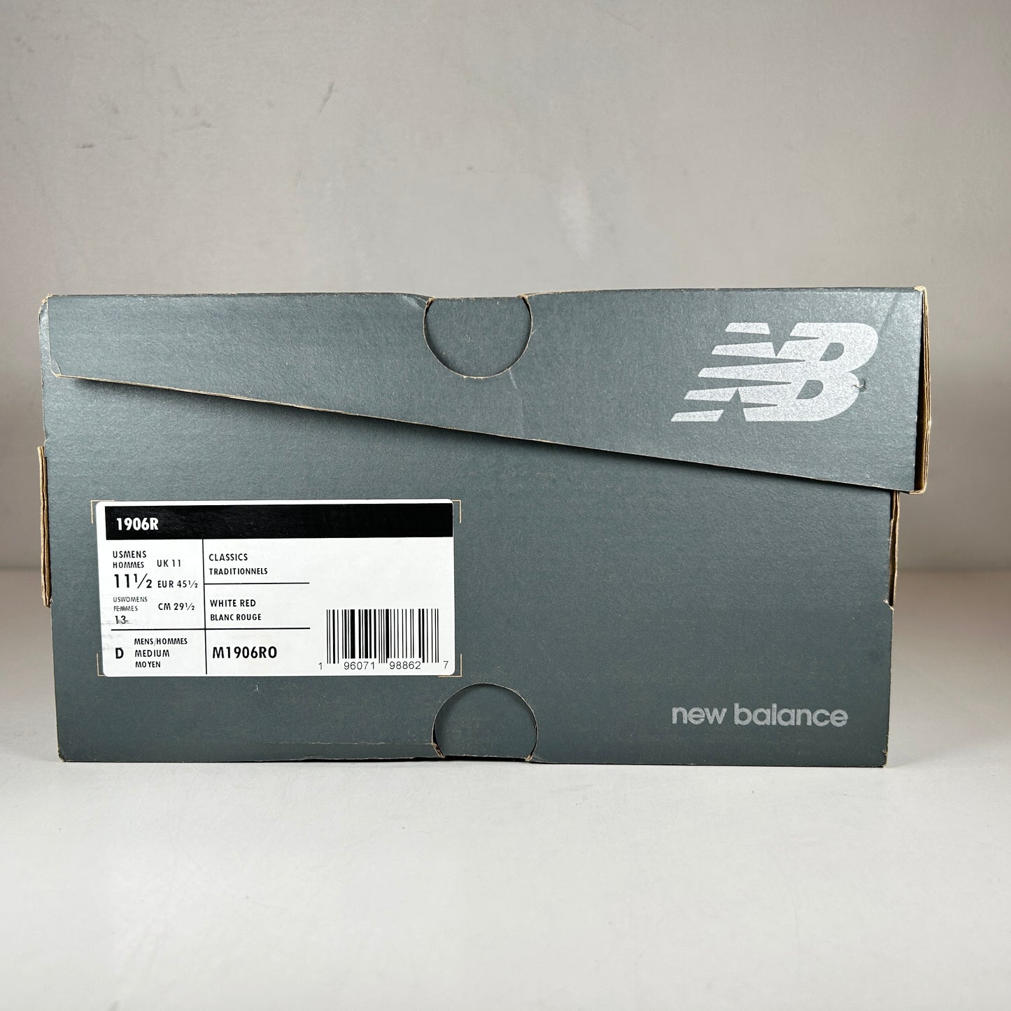 M1906RO New Balance 1906R White Red [USED] - 11.5 M (VNDS)