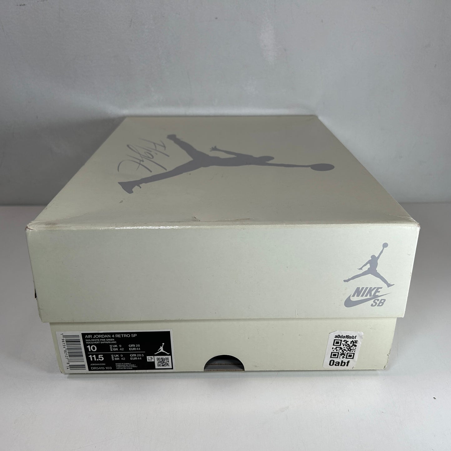 DR5415 103 Jordan 4 Retro SB Pine Green [USED] - 10 M (Used3)