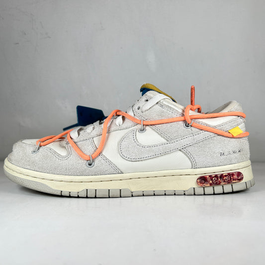 DJ0950 119 Nike Dunk Low Off-White Lot 19 [USED] - 8.5 M (Used)