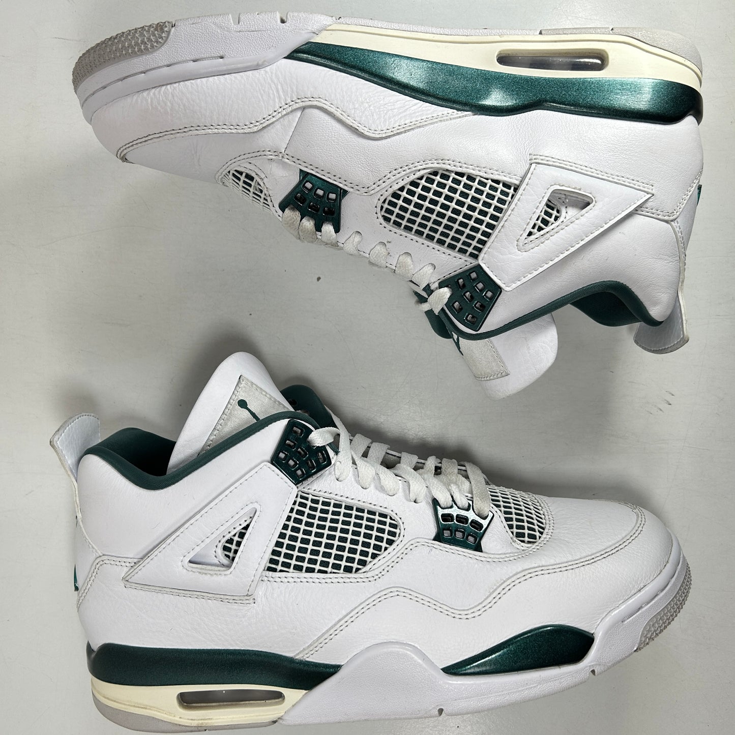 FQ8138 103 Jordan 4 Retro Oxidized Green [USED] - 10 M (Used) (No Box)