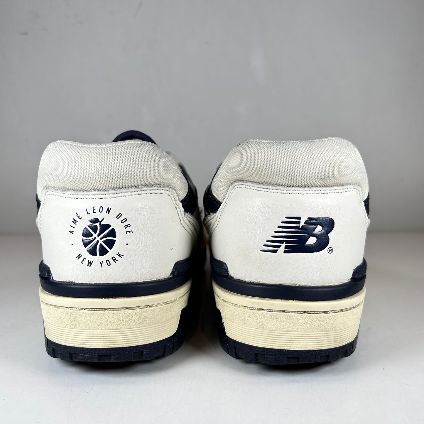 BB550ALF New Balance 550 Aime Leon Dore White Navy [USED] - 10 M (Used) (Replace Box)