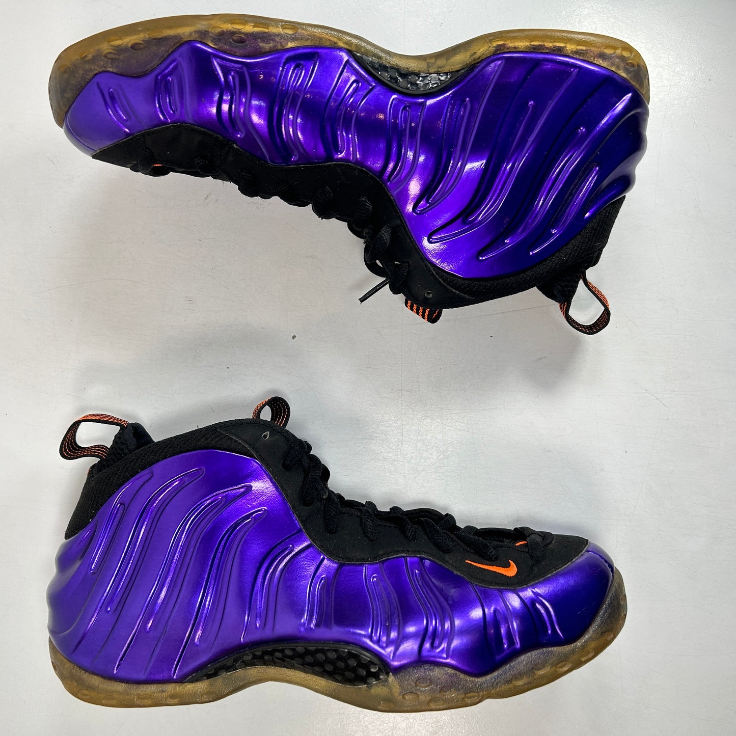 314996 501 Nike Air Foamposite One Phoenix Suns [USED] - 10 M (Used) (No Box)