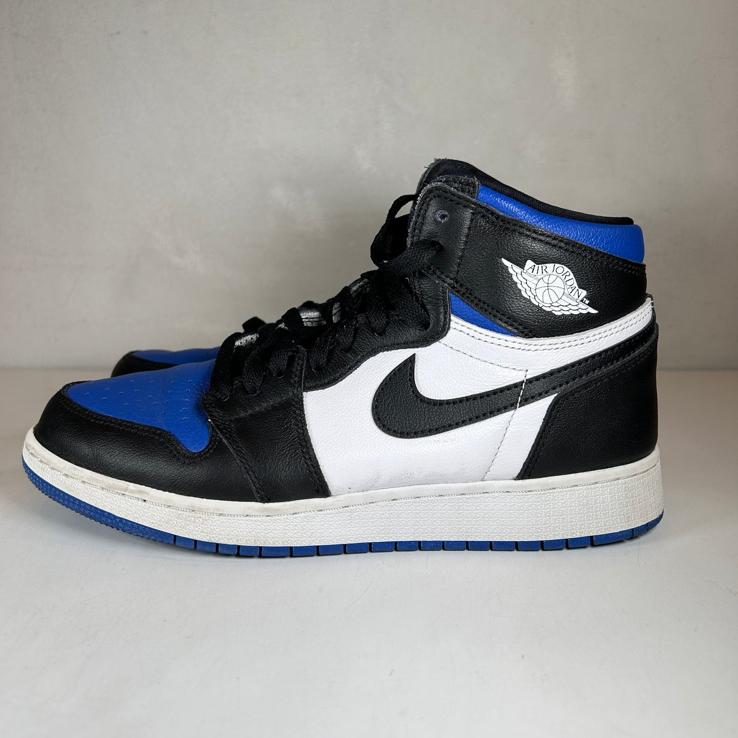 575441 041 Jordan 1 Retro High Royal Toe (GS) [USED] - 7 Y (Used) (No Box)