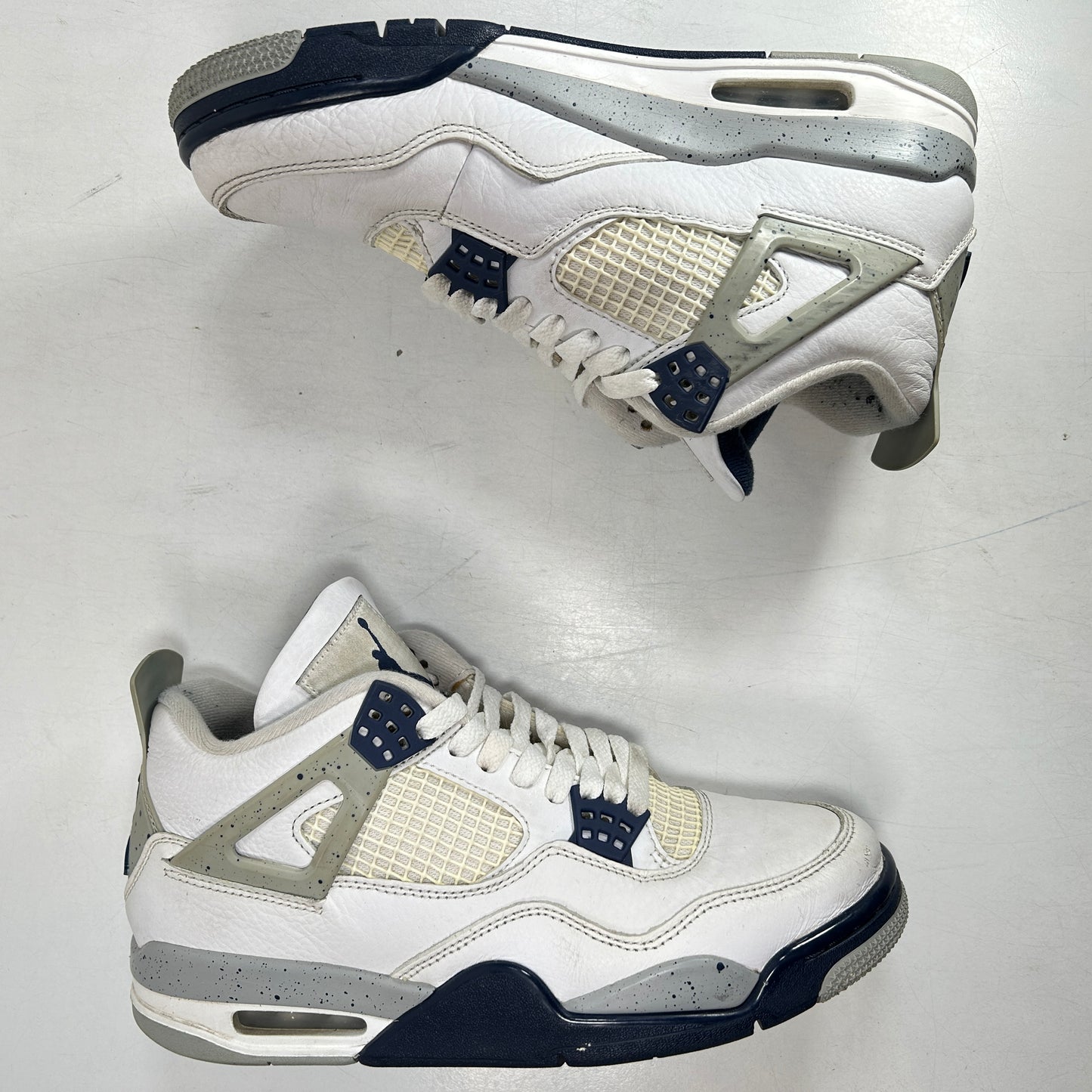 DH6927 140 Jordan 4 Retro Midnight Navy [USED] - 8 M (Used)