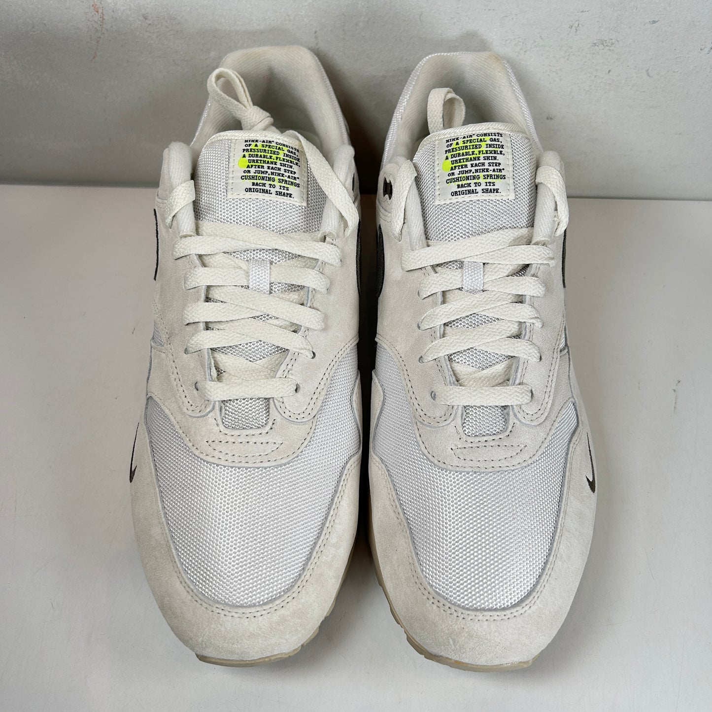 DZ4494 100 Nike Air Max 1 Sail Ironstone [USED] - 13 M (Used)