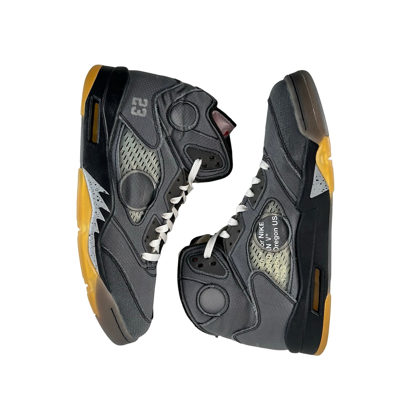 CT8480 001 Jordan 5 Off-White Black [USED] - 12.5 M (VNDS)