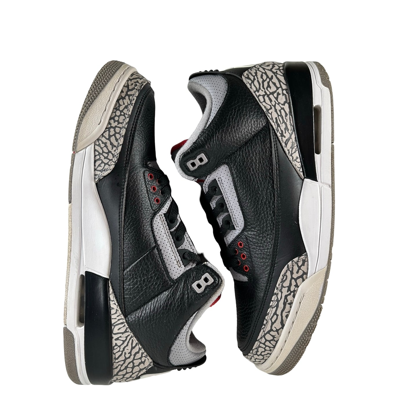 854262 001 Jordan 3 Black Cement 2018 [USED] - 11.5 M (Used10)