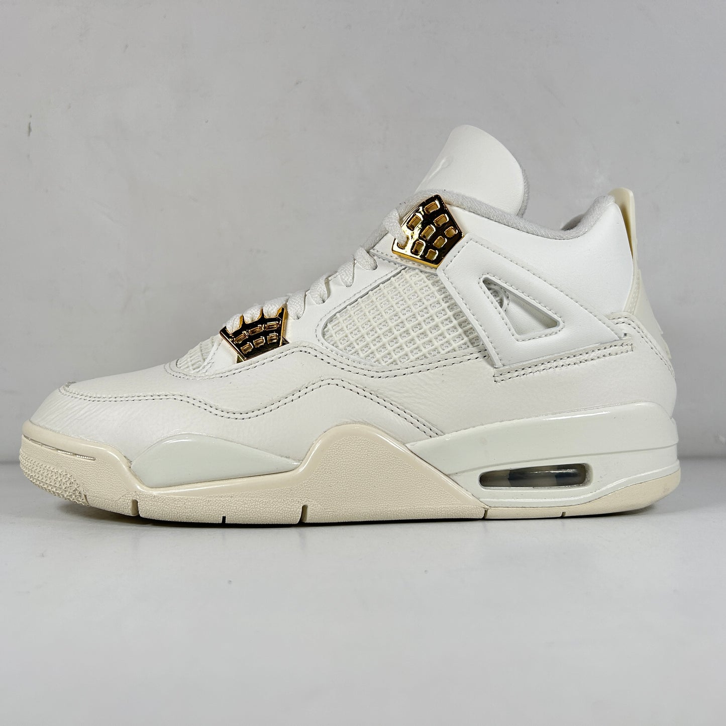 AQ9129 170 Jordan 4 Retro Metallic Gold (W) [USED] - 10 W (Used2)