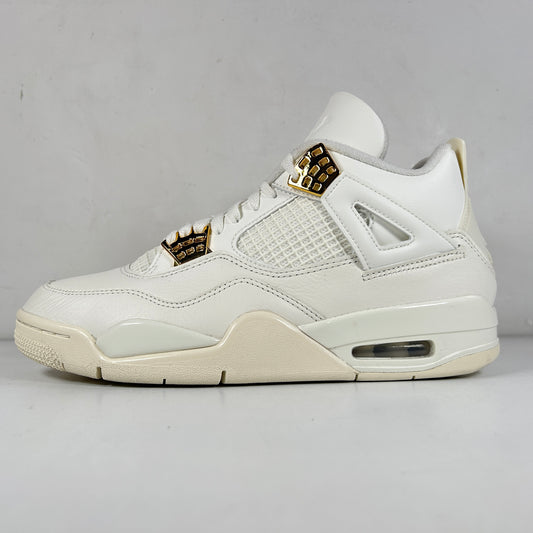 AQ9129 170 Jordan 4 Retro Metallic Gold (W) [USED] - 10 W (Used2)