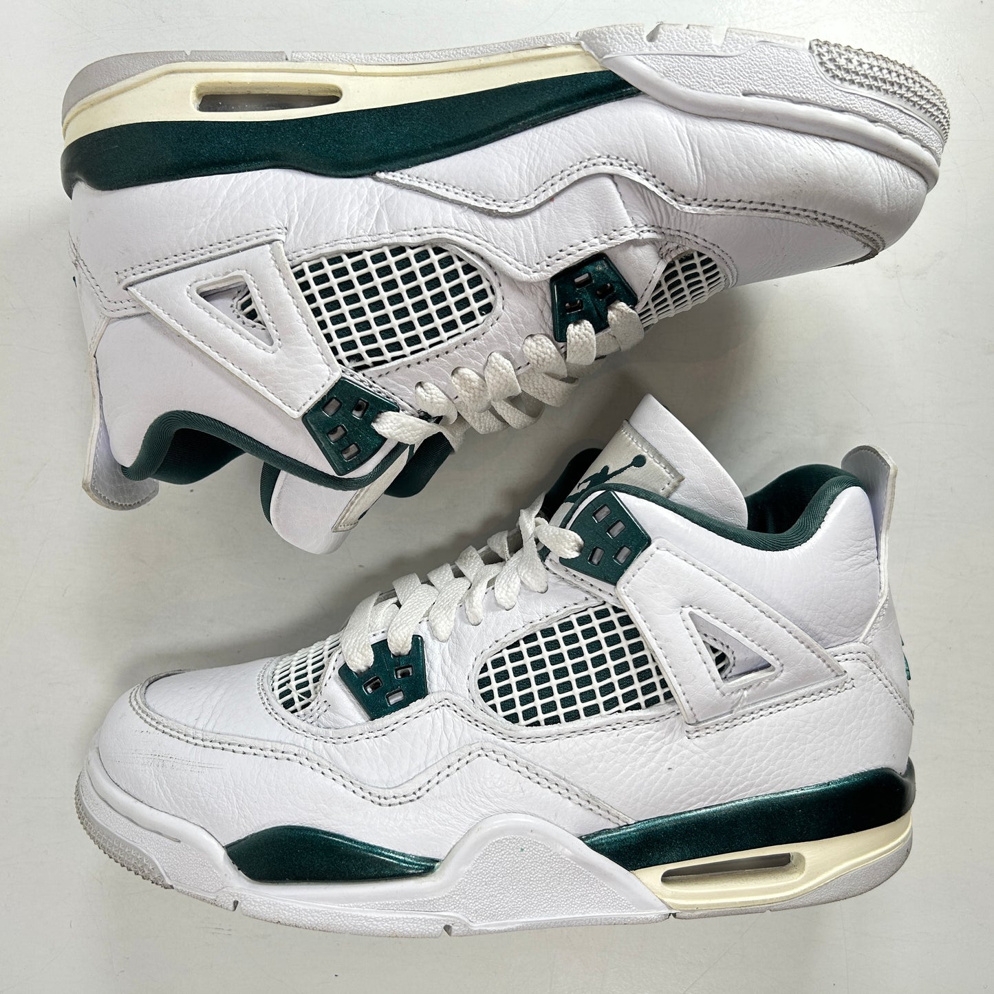 FQ8213 103 Jordan 4 Retro Oxidized Green (GS) [USED] - 5.5Y (Used)