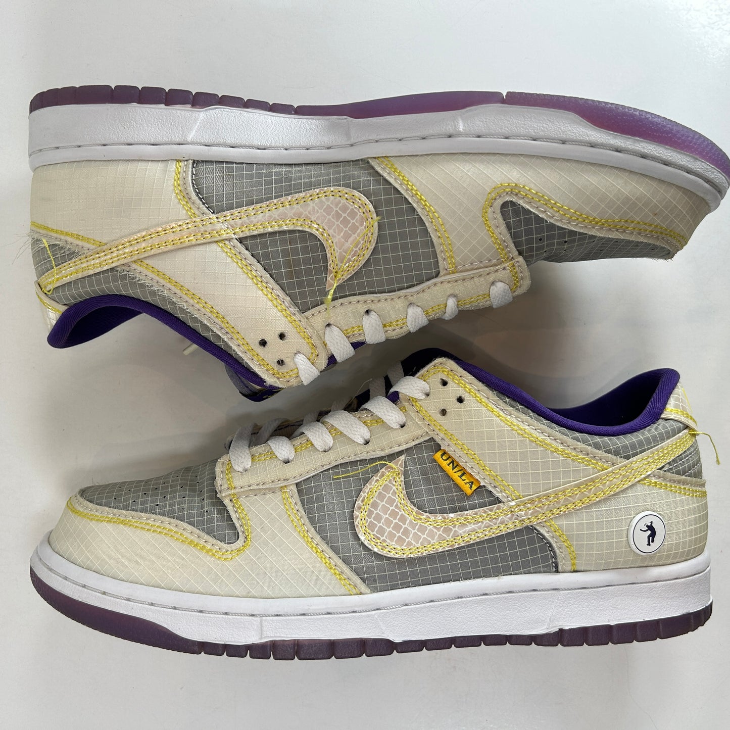 DJ9649 500 Nike Dunk Low Union Passport Pack Court Purple [USED] - 9 M (Used) (No Box)