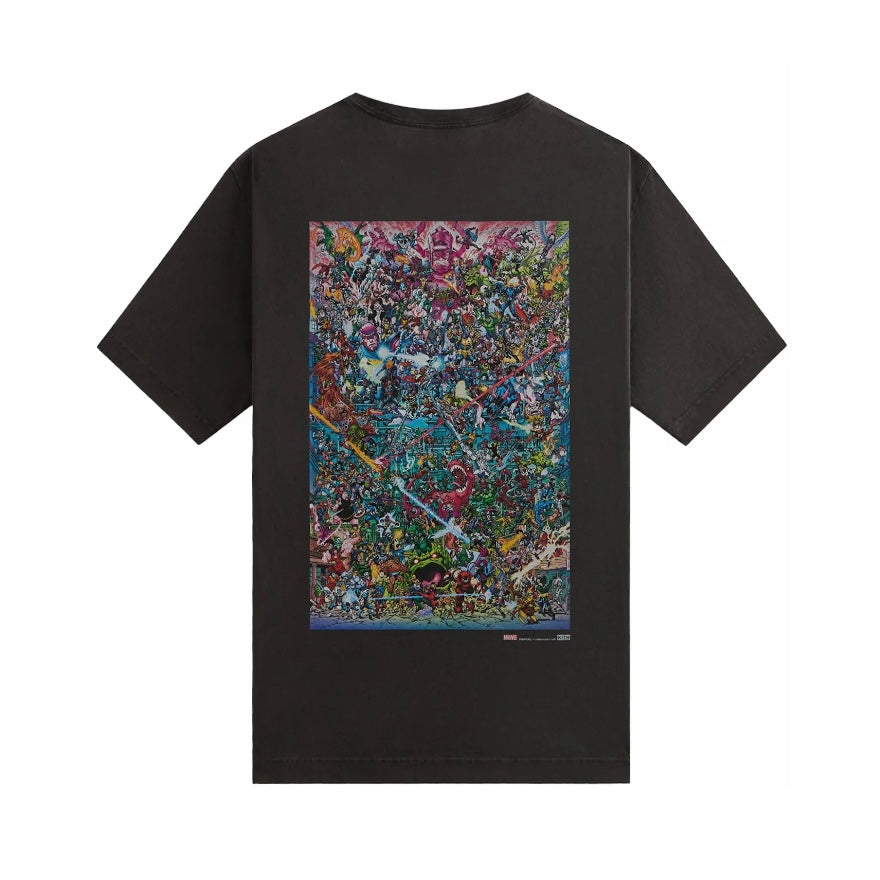 Kith x Marvel Universe Vintage Tee Black