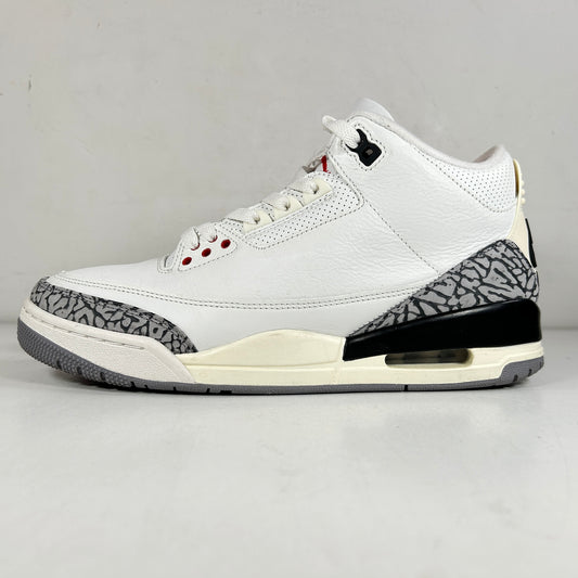 DN3707 100 Jordan 3 Retro White Cement Reimagined [USED] - 10 M (Used5)