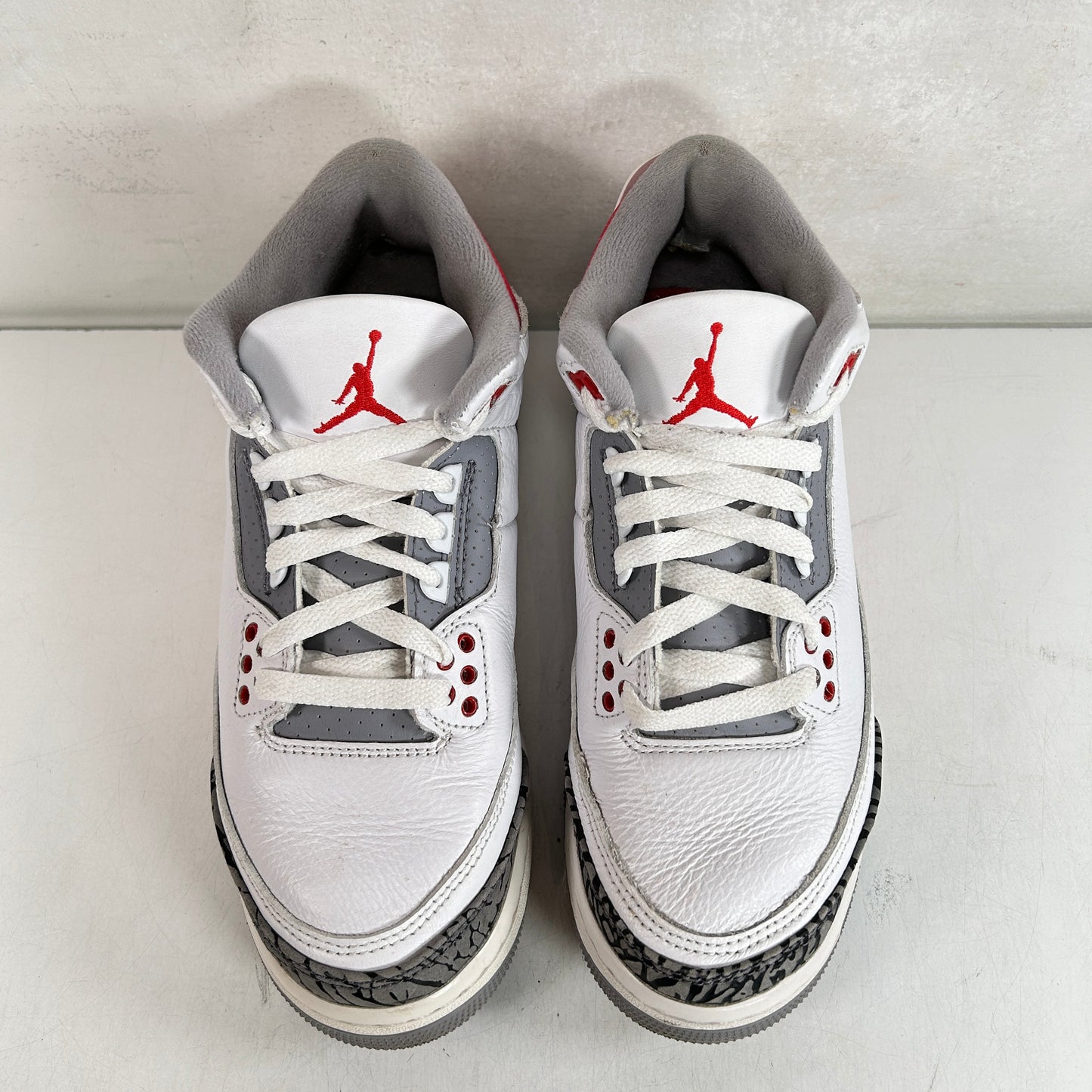 DM0967 160 Jordan 3 Retro Fire Red (2022) (GS) [USED] - 5.5 Y (Used)