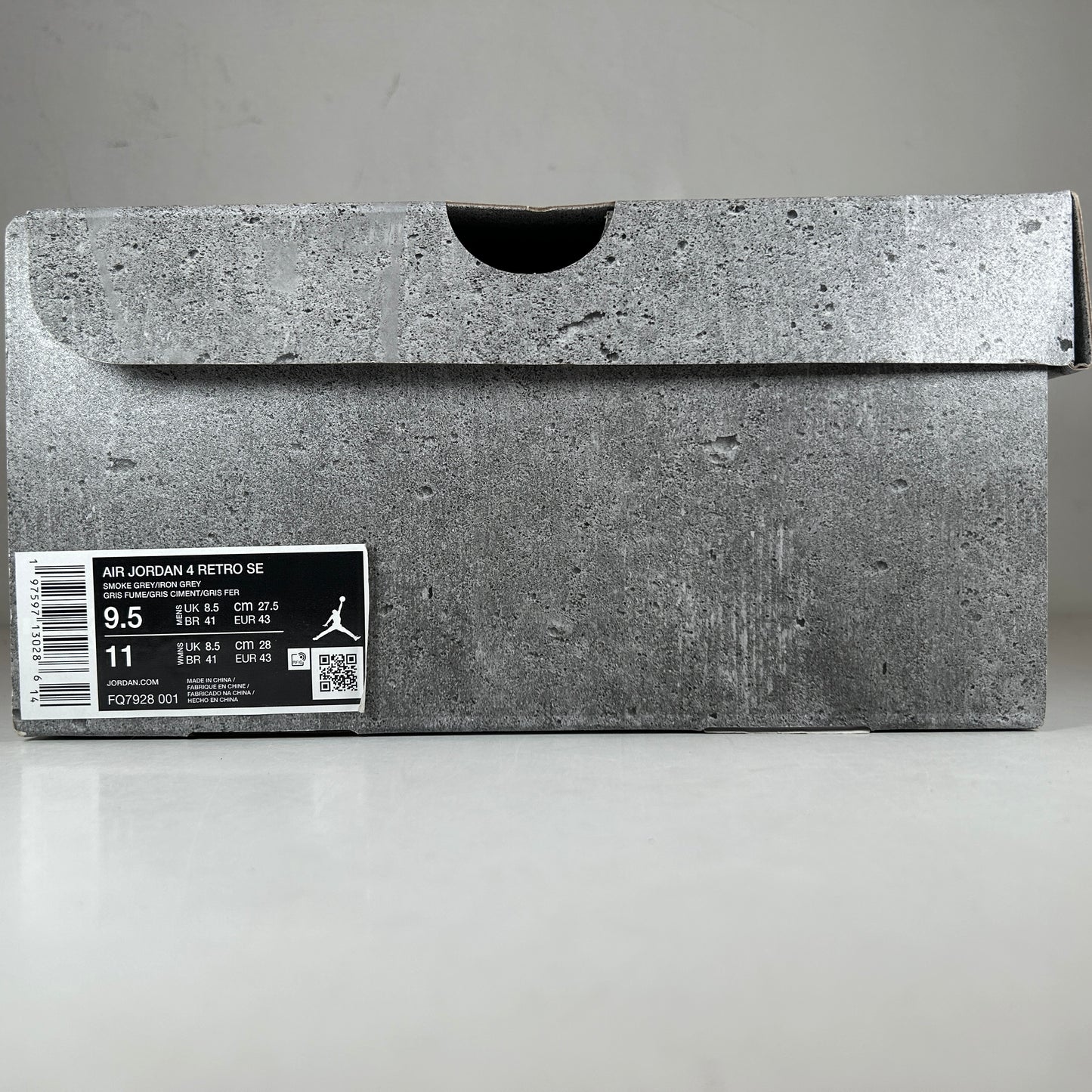 FQ7928 001 Jordan 4 Retro SE Paris Olympics Wet Cement [USED] - 9.5 M (Used2)