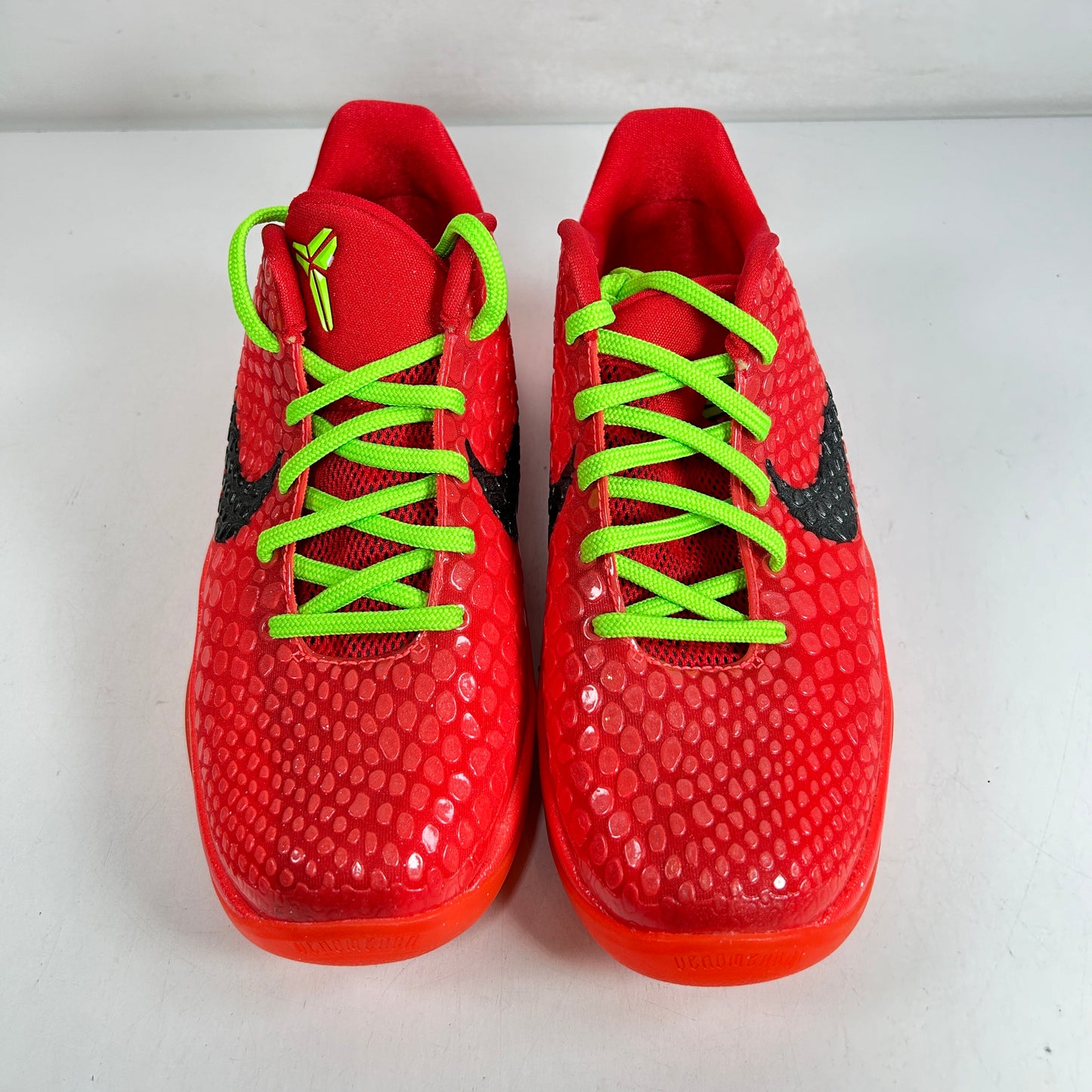 FV9676 600  Nike Kobe 6 Protro Reverse Grinch (GS) [USED] - 4 Y (Used) (No Box)