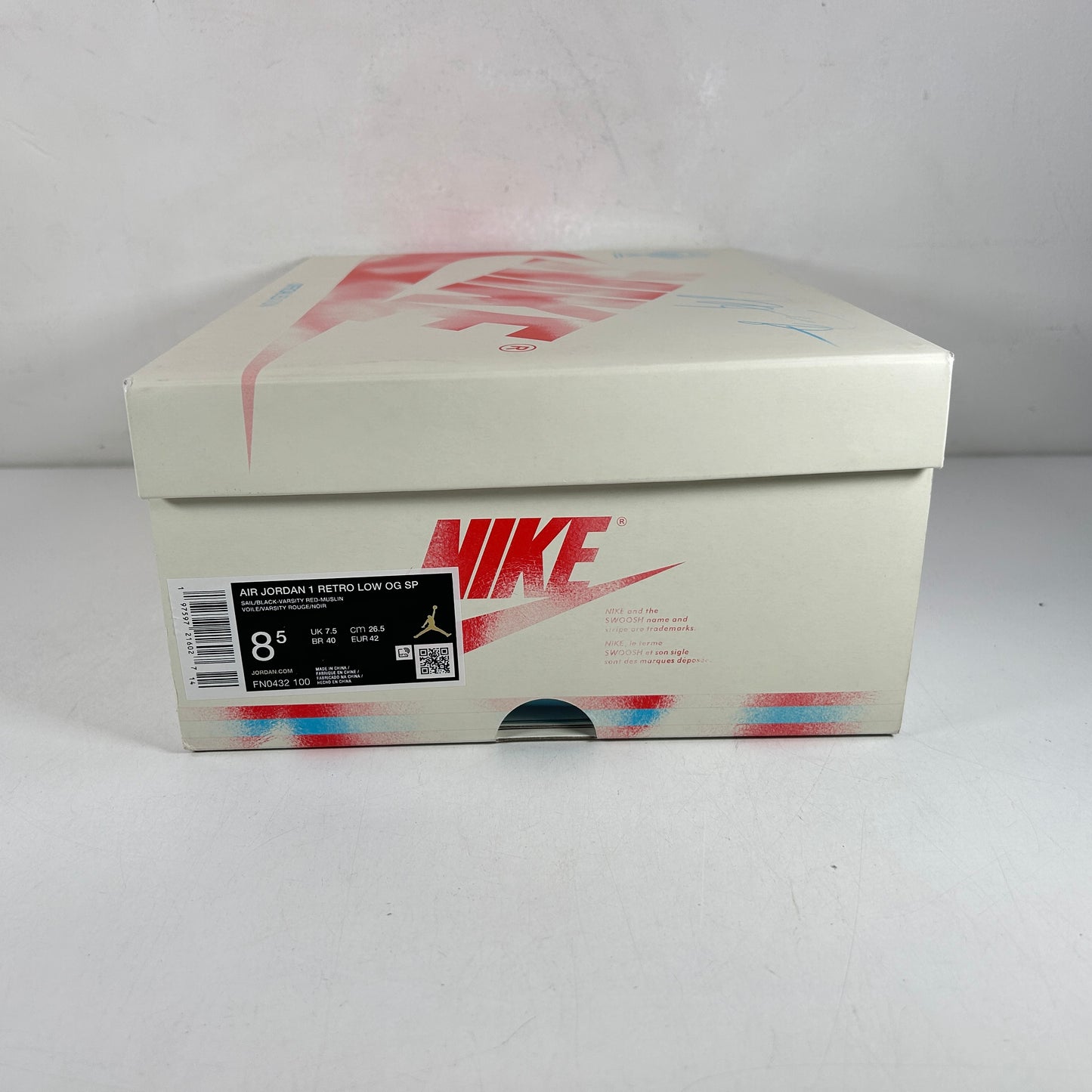 FN0432 100 Jordan 1 Retro Low OG Trophy Room Away [USED] - 8.5 M (VNDS)