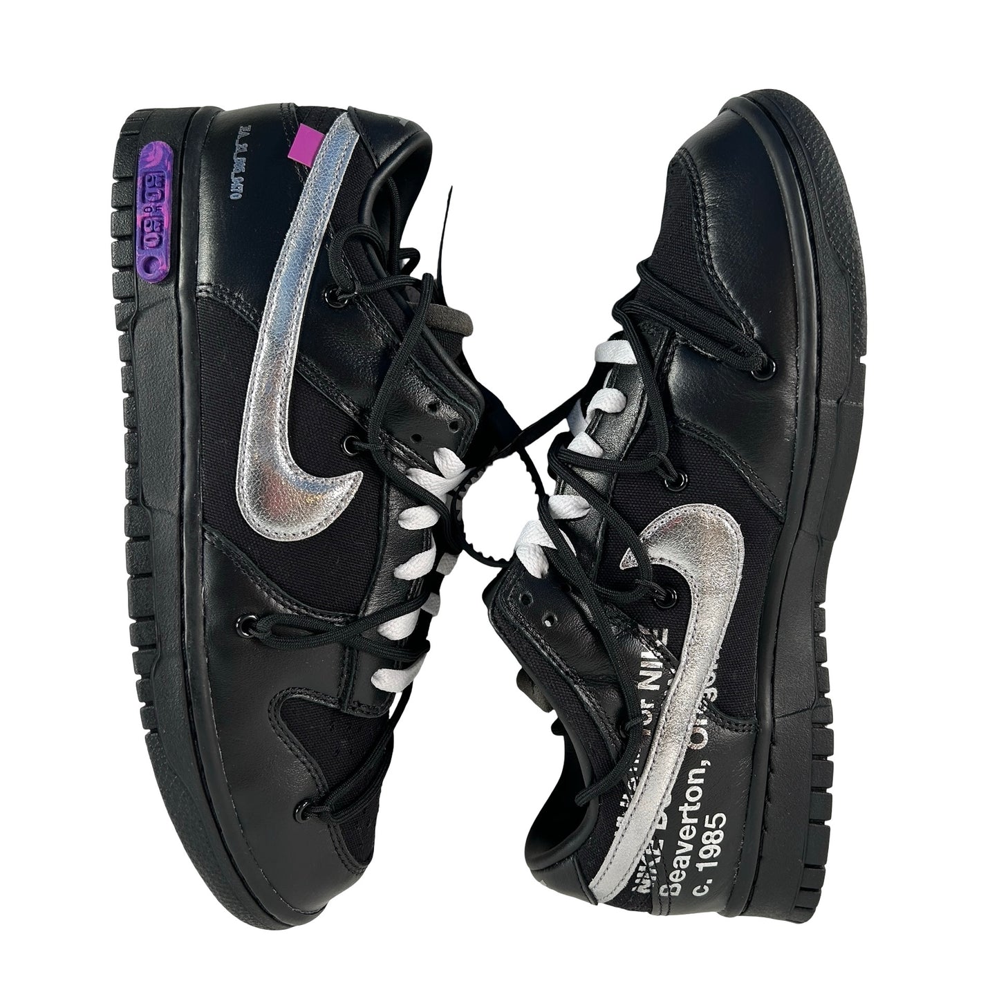 DM1602 001 Nike Dunk Low Off-White Lot 50 [USED] - 10 M (VNDS)