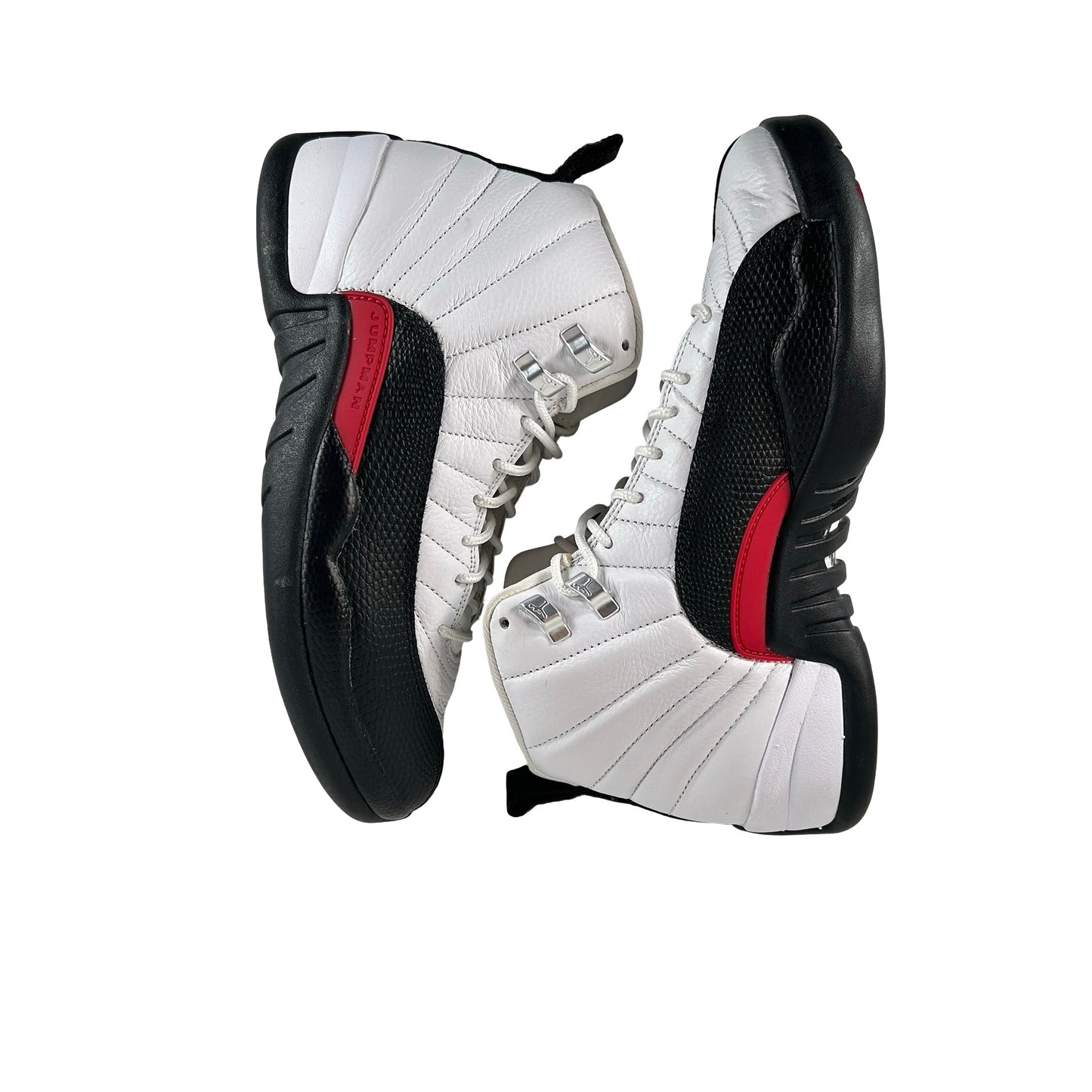 CT8013 162 Air Jordan 12 Red Taxi [USED] - 7.5 M (Used) (No Box)