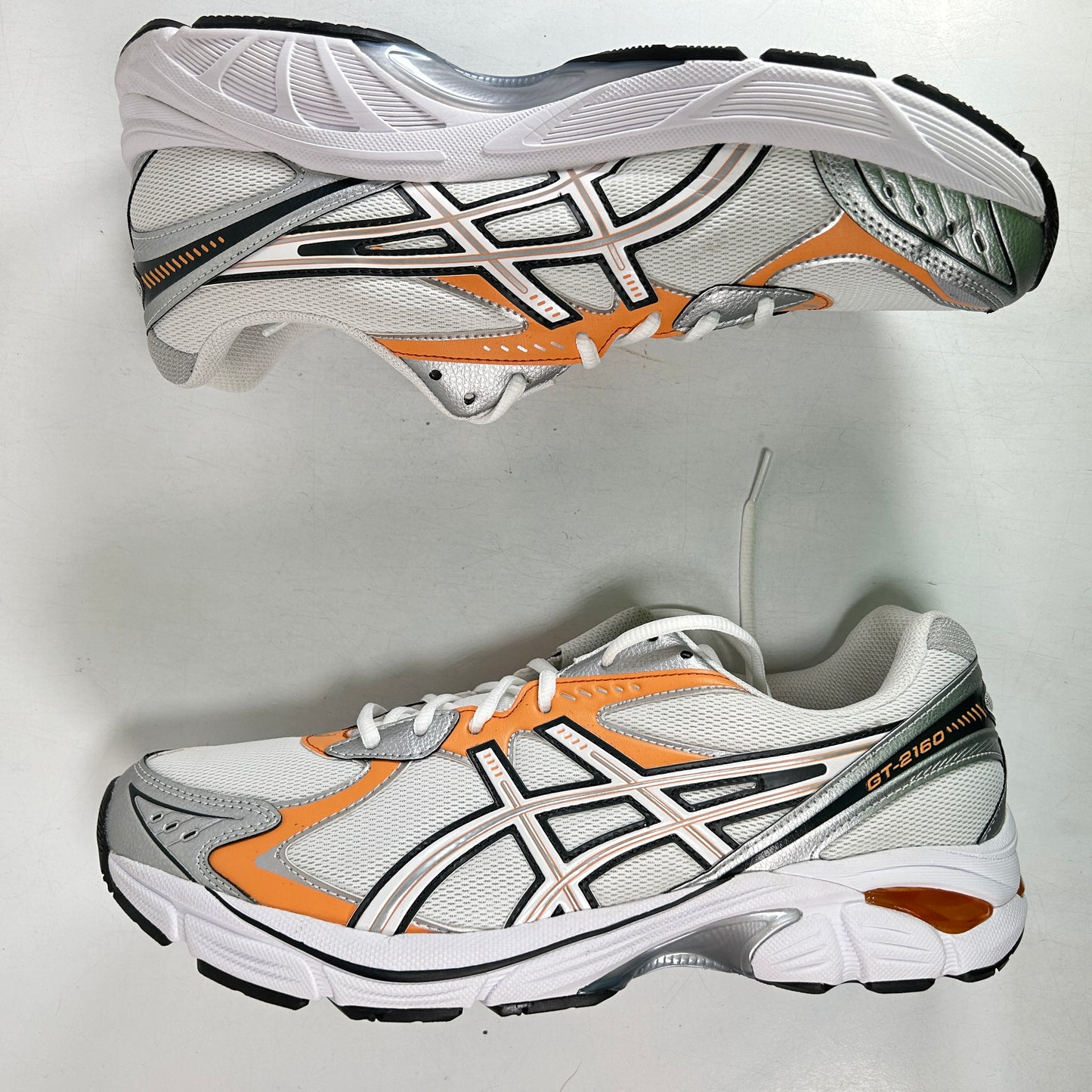 1203A320 101 ASICS GT-2160 White Orange Lily [USED] - 12 M (VNDS)