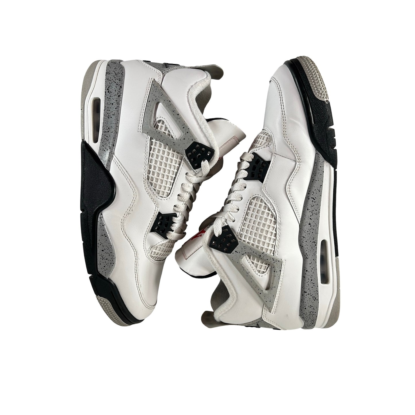 FV5029 100 Jordan 4 Retro White Cement (2025) [USED] - 9 M (Used10)