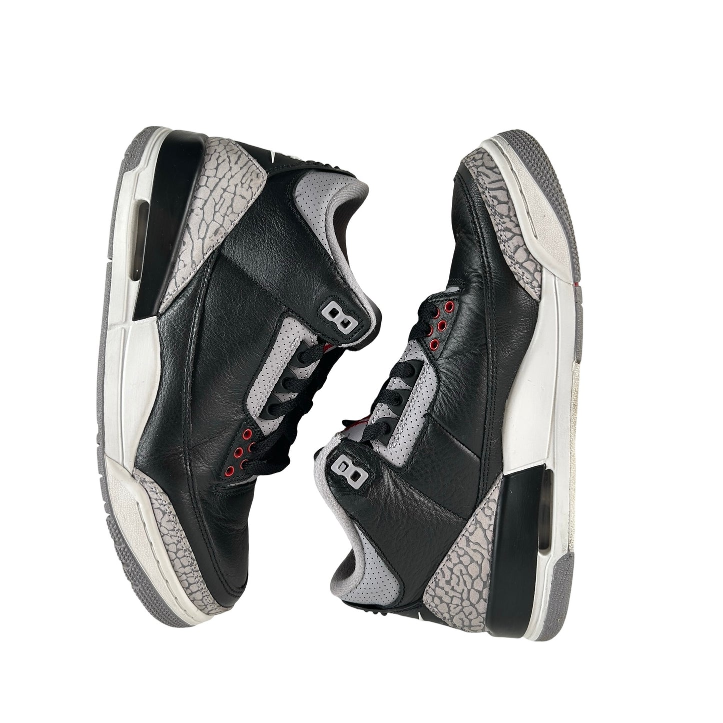 DN3707 010 Jordan 3 Retro Black Cement Reimagined (2024) [USED] - 7 M (Used2)