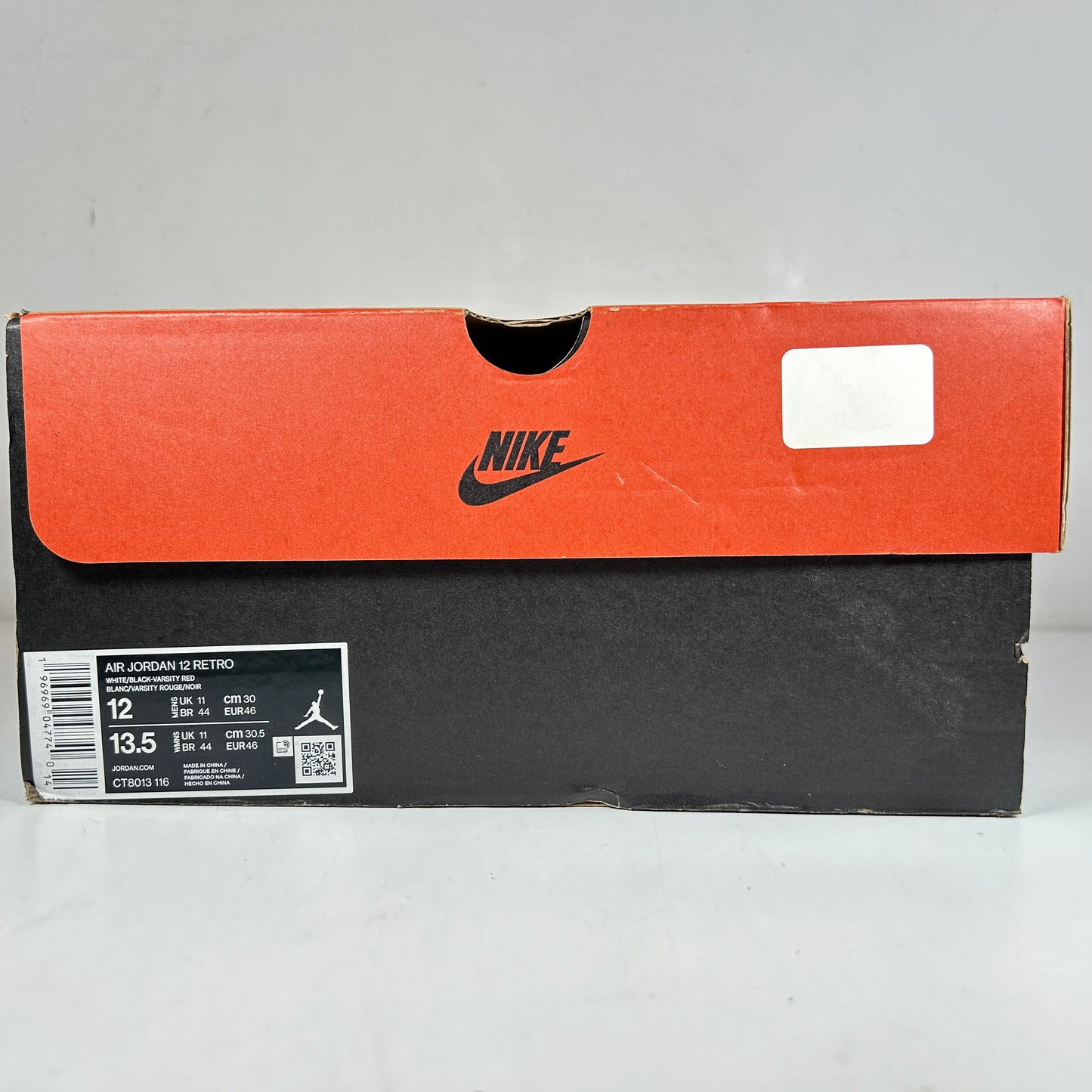CT8013 116 Jordan 12 Retro Cherry (2023) [USED] - 12 M (Used)