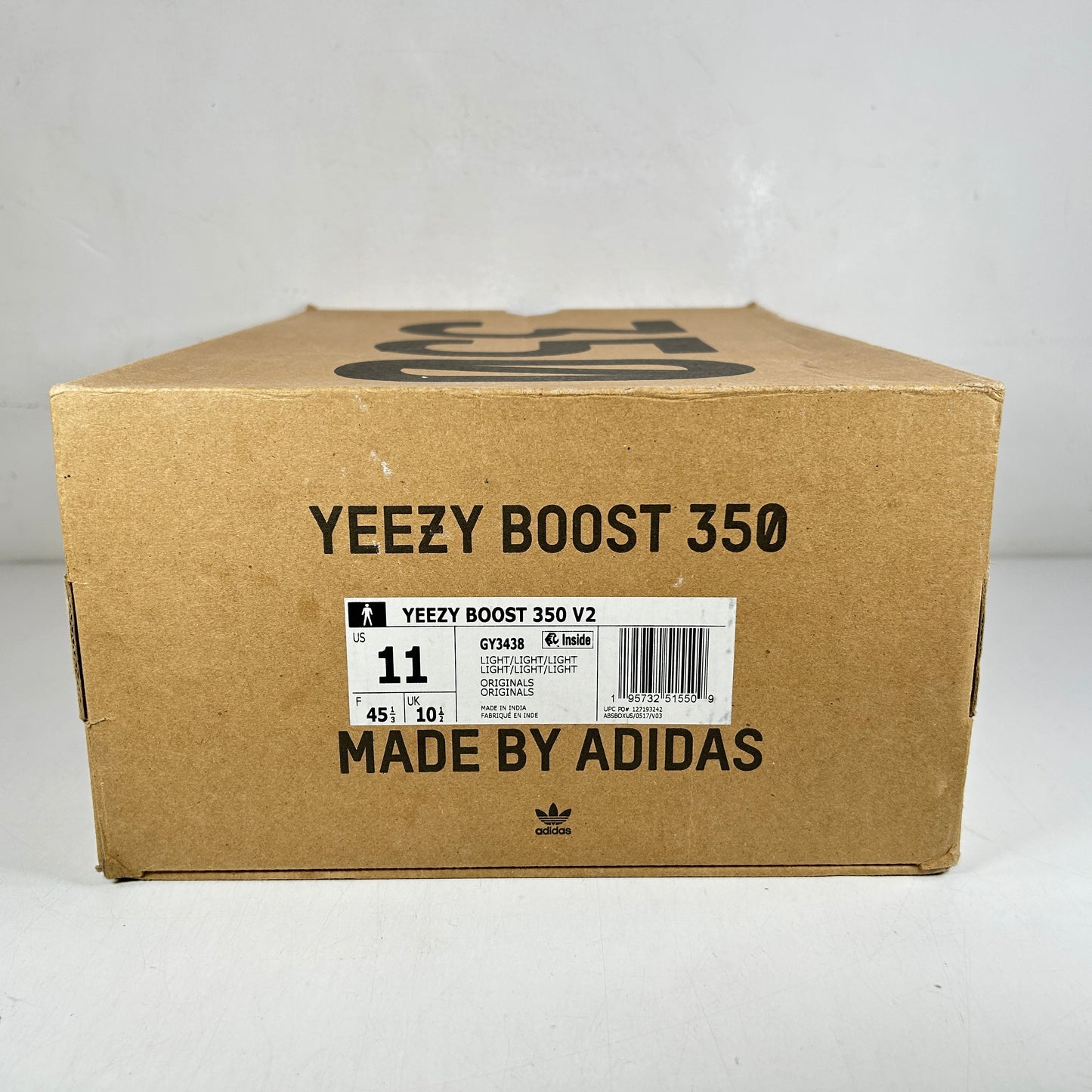 GY3438 adidas Yeezy Boost 350 V2 Light [USED] - 11 M (Used)