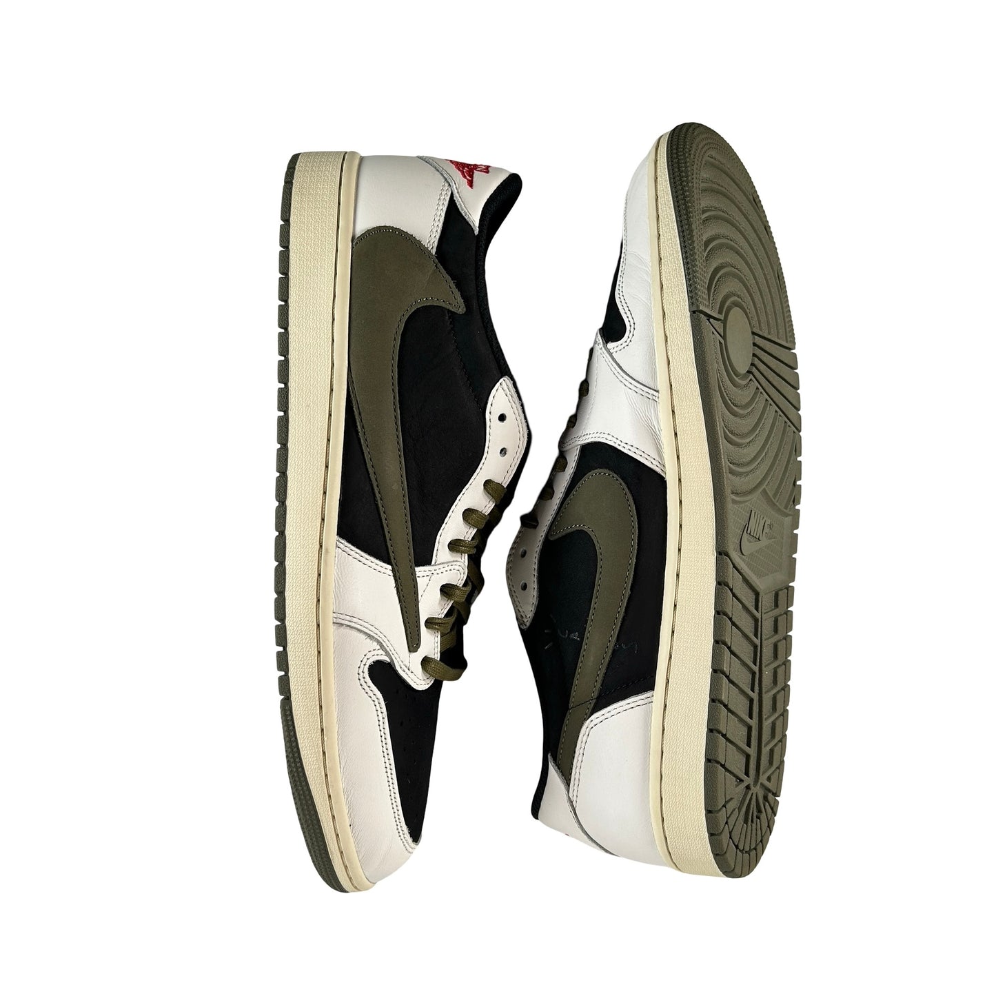 DZ4137 106 Jordan 1 Retro Low OG SP Travis Scott Olive (W) [USED] - 15.5 W (VNDS) (No Box)