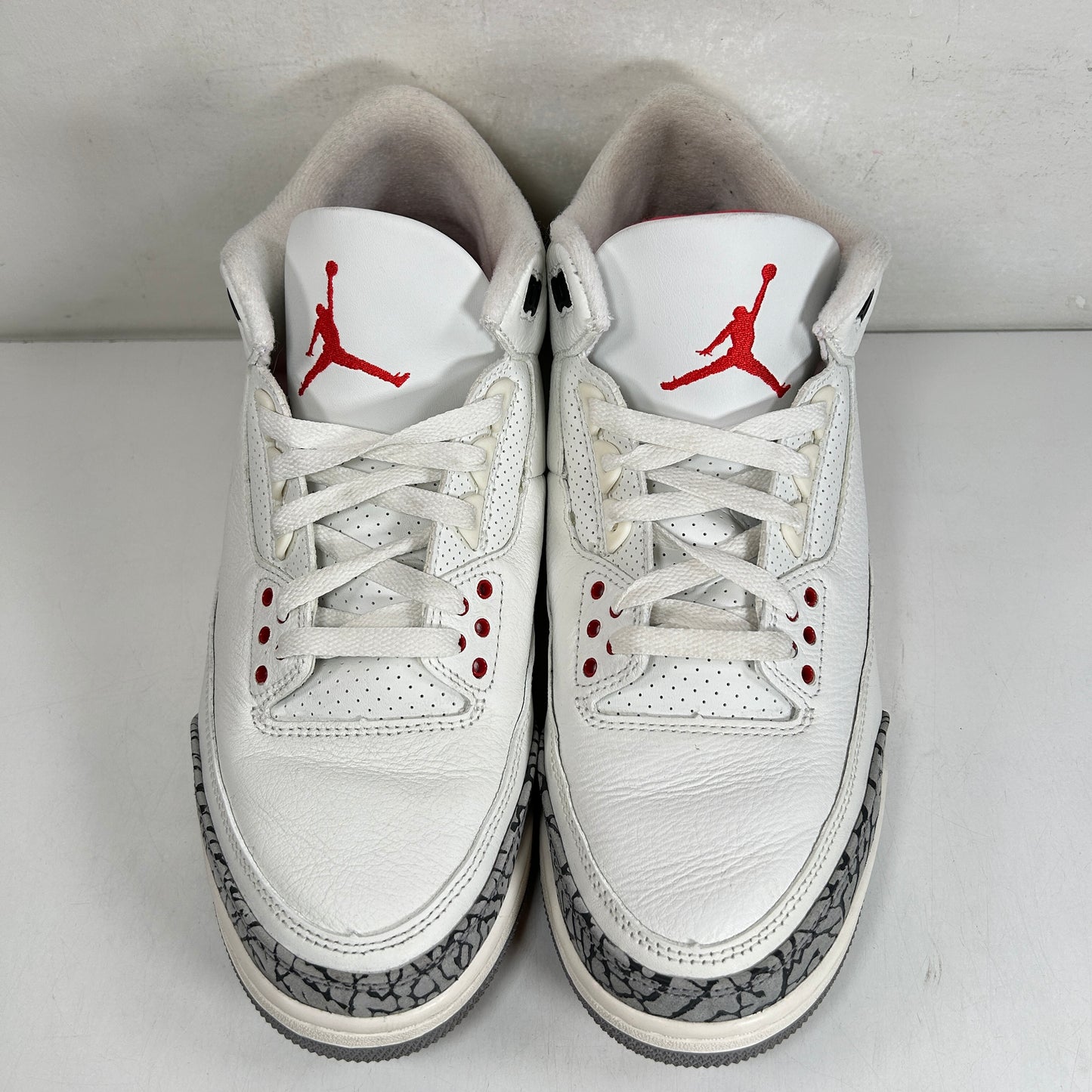 DN3707 100 Jordan 3 Retro White Cement Reimagined [USED] - 10 M (Used8)