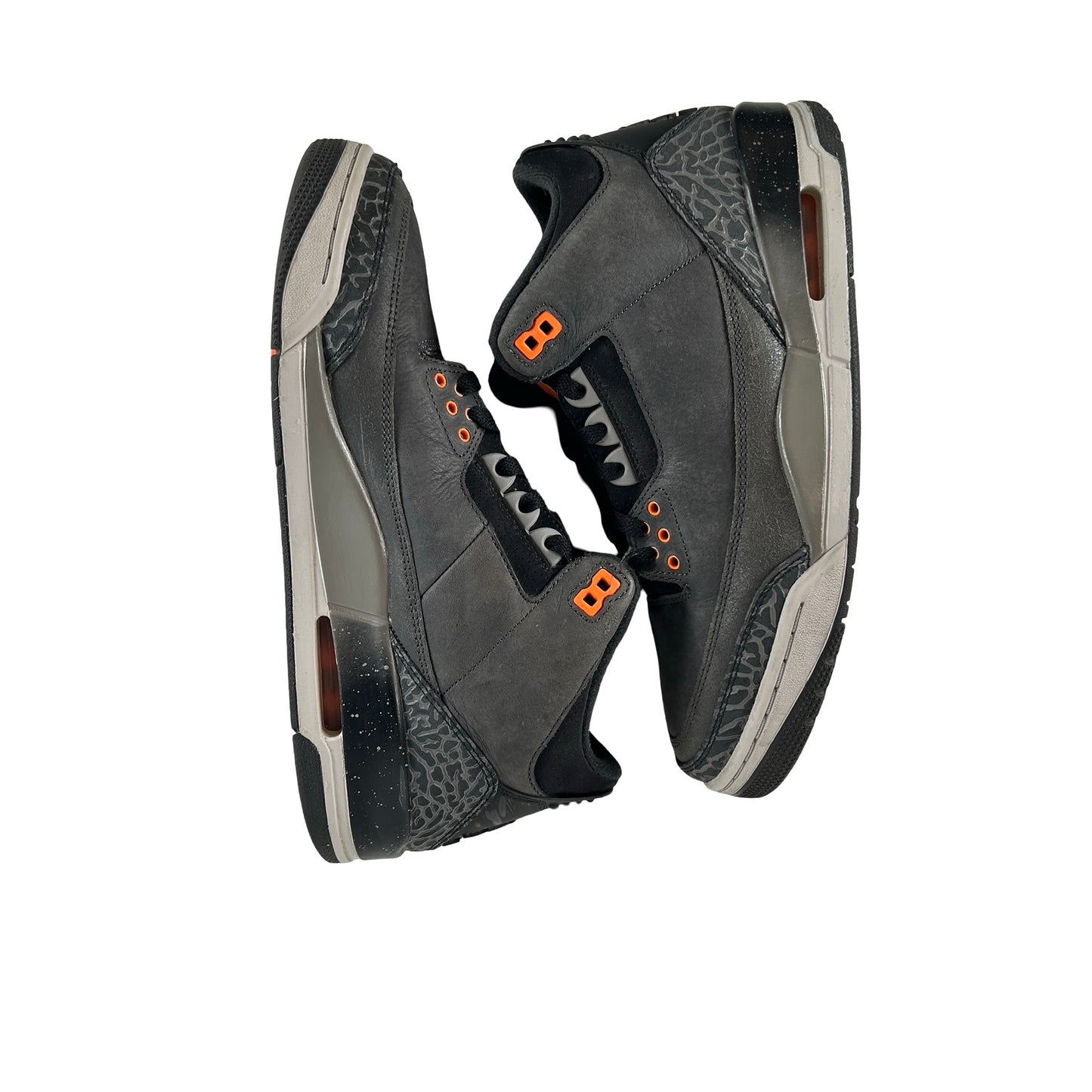 CT8532 080 Jordan 3 Retro Fear Pack (2023) [USED] - 9 M (Used) (No Box)
