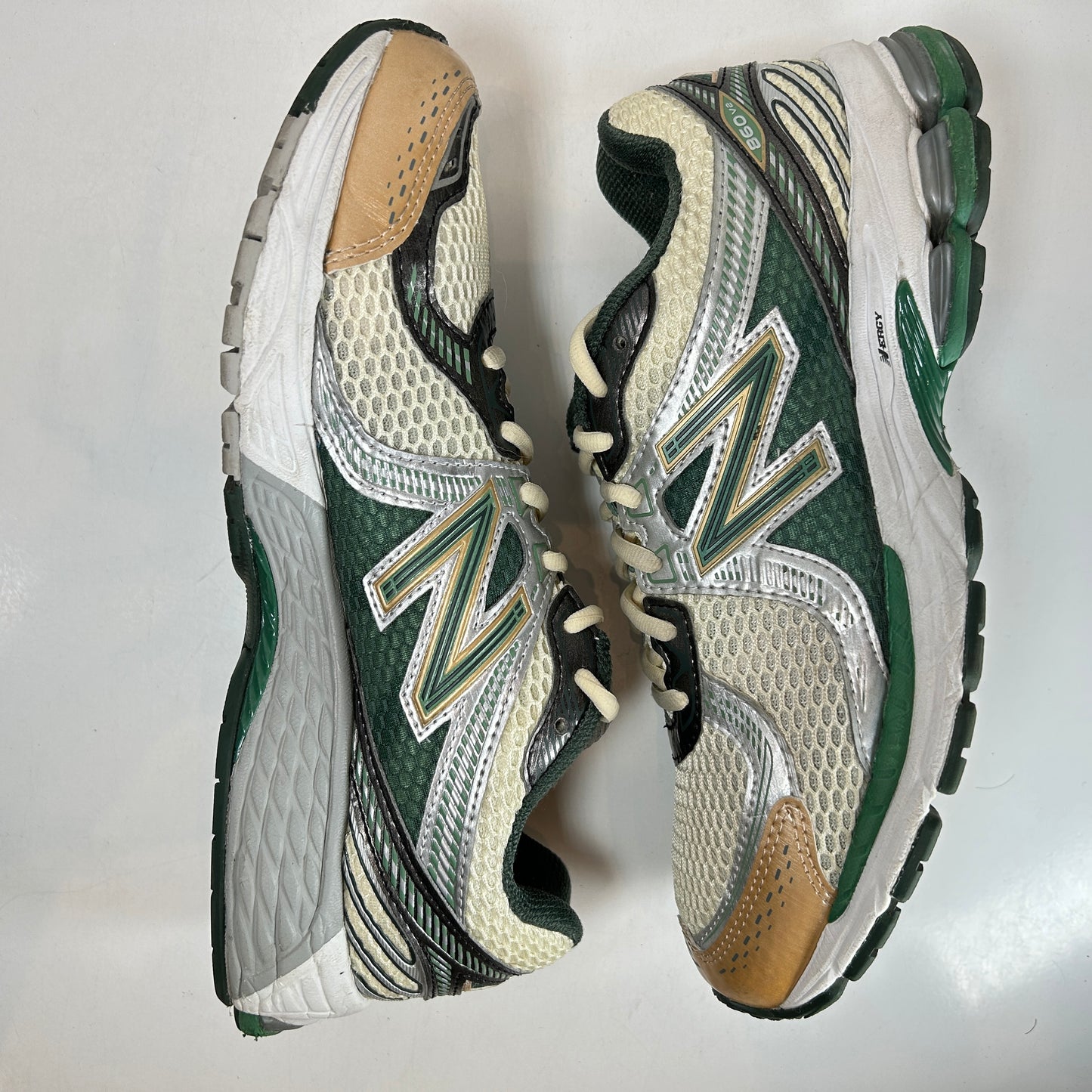 ML860AL2 New Balance 860v2 Aime Leon Dore Green [USED] - 8.5 M (Used) (No Box)
