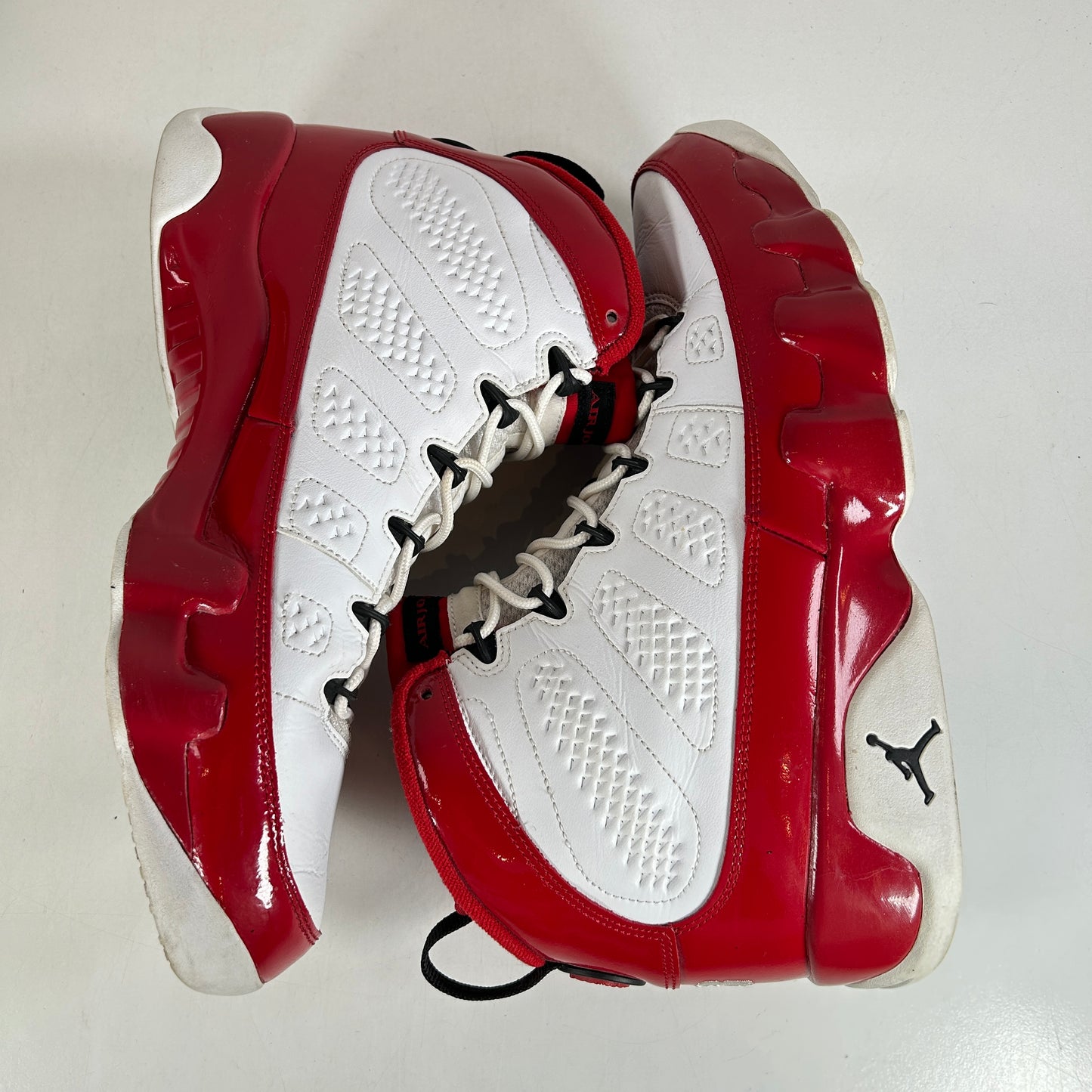 302370 160 Jordan 9 Retro White Gym Red [USED] - 12 M (Used) (Replace Box)