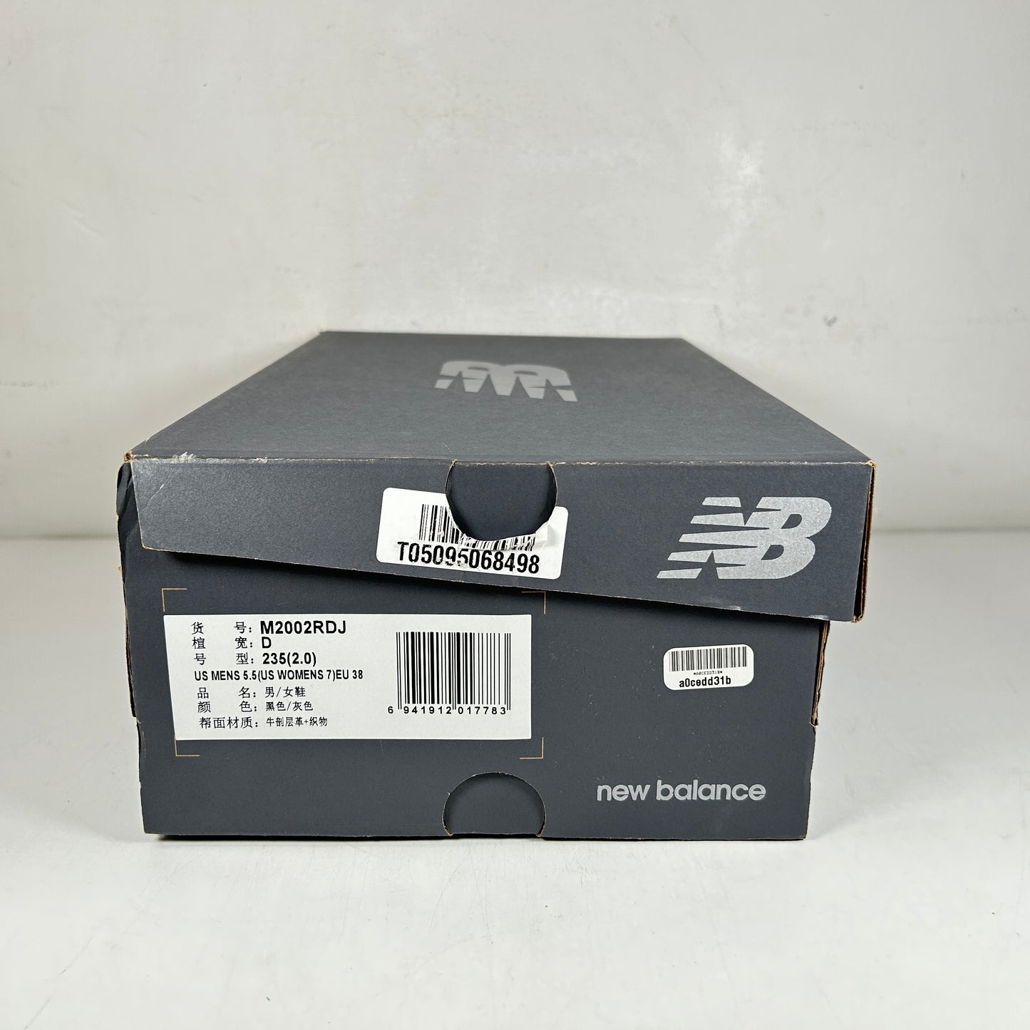 M2002RDJ New Balance 2002R Protection Pack Black Grey [USED] - 5.5 M (Used)