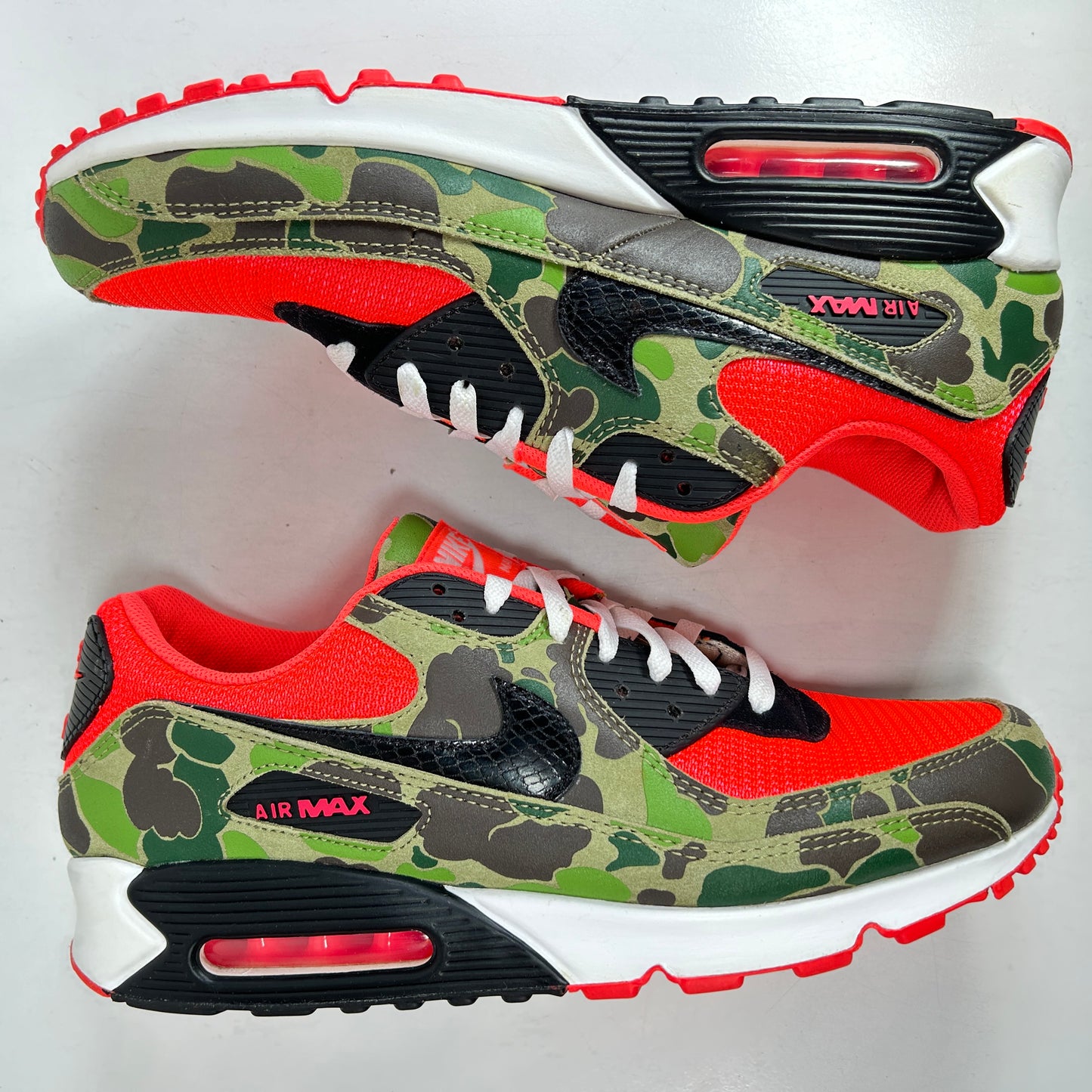 CW6024 600 Nike Air Max 90 Reverse Duck Camo (2020/2024) [USED] - 13 M (Used)