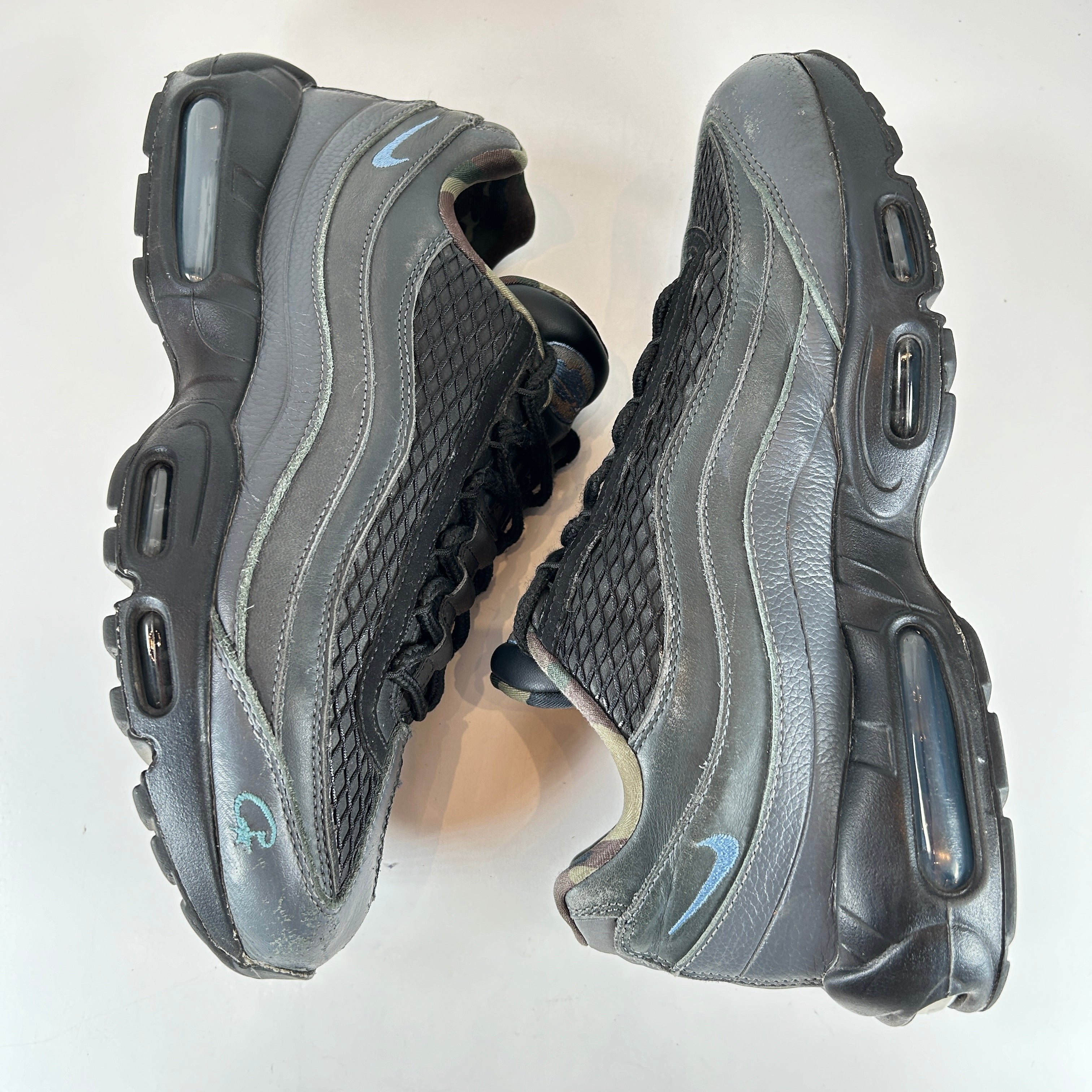 FB2709 002 Nike Air Max 95 SP Corteiz Aegean Storm [USED