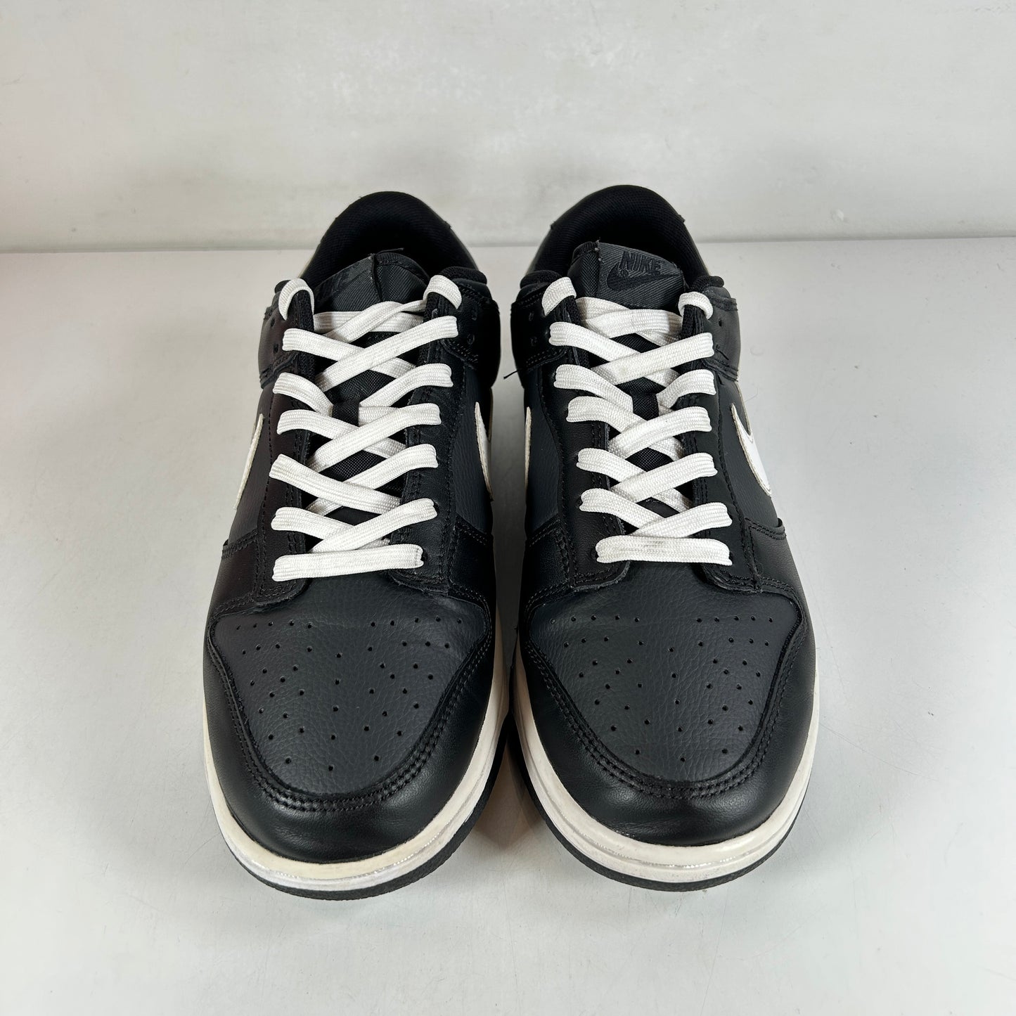 DJ6188 002 Nike Dunk Low Black White (2022) [USED] - 9 M (Used)
