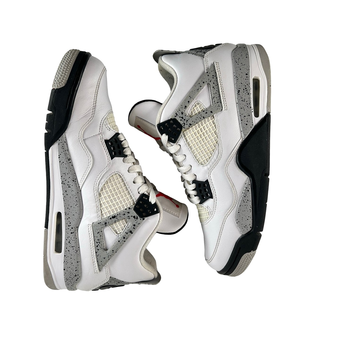 840606 192 Jordan 4 White Cement [USED] - 8 M (Used3)