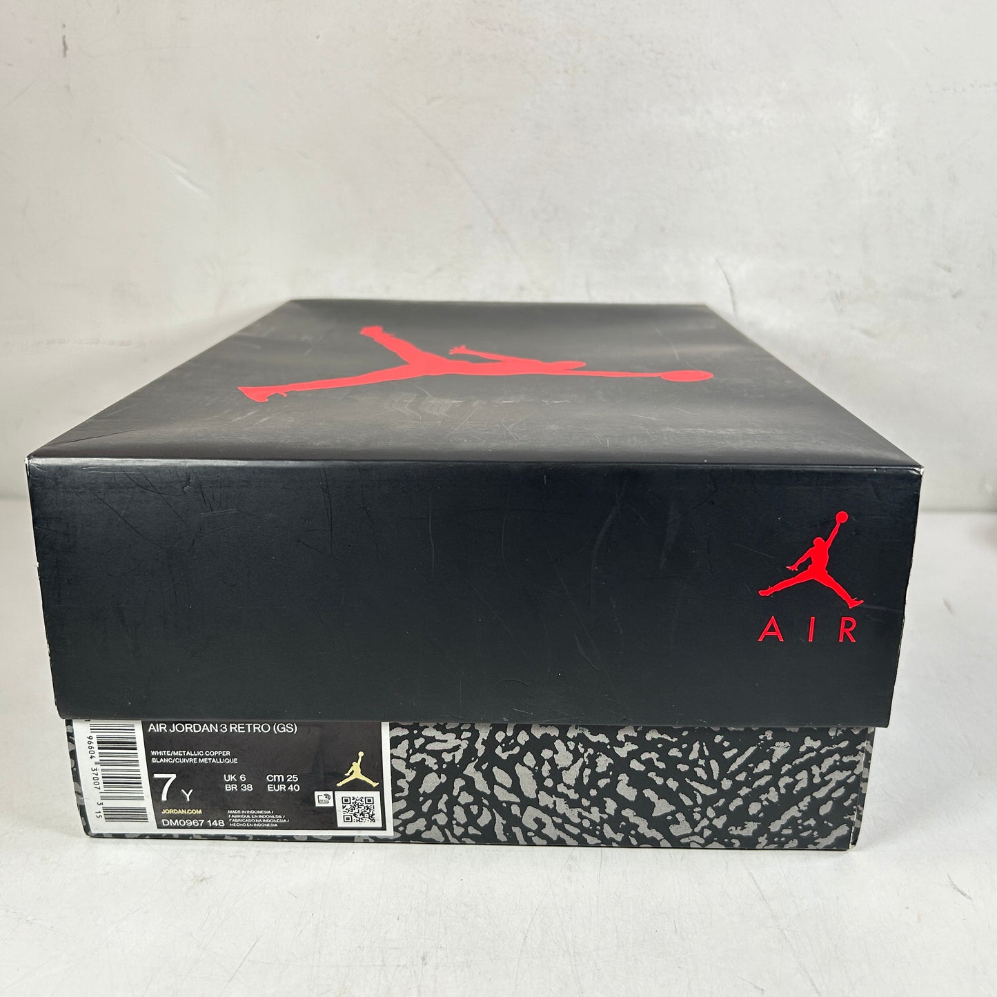 DM0967 148 Jordan 3 Retro Wizards (GS) [USED] - 7 Y (Used2)