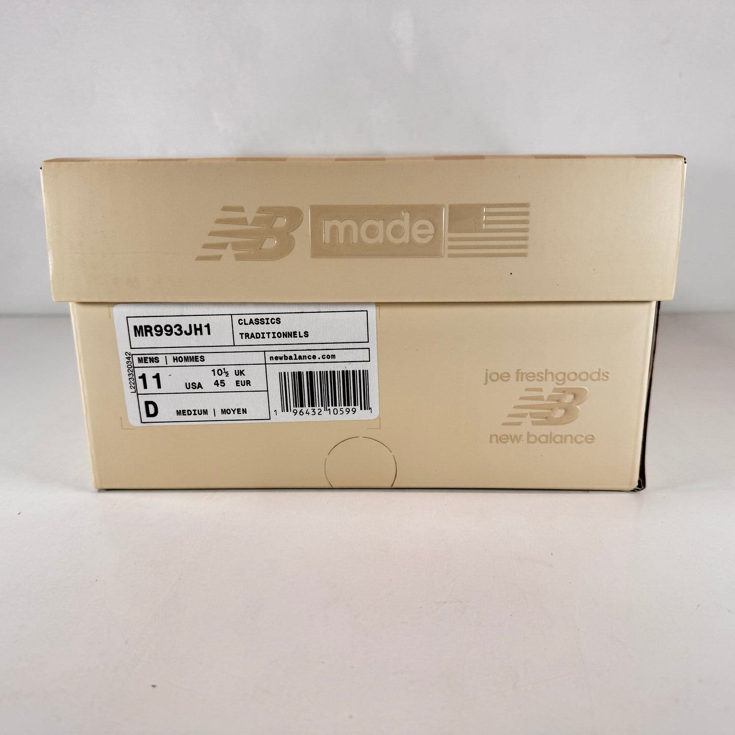 MR993JH1 New Balance 993 JFG Performance Art Powder Pink [USED] - 11 M (Used)