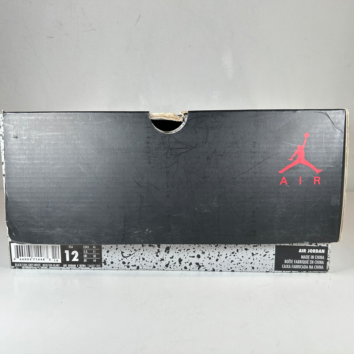136027 035 Jordan 5 Retro Oreo (2013) [USED] - 12 M (Used2)