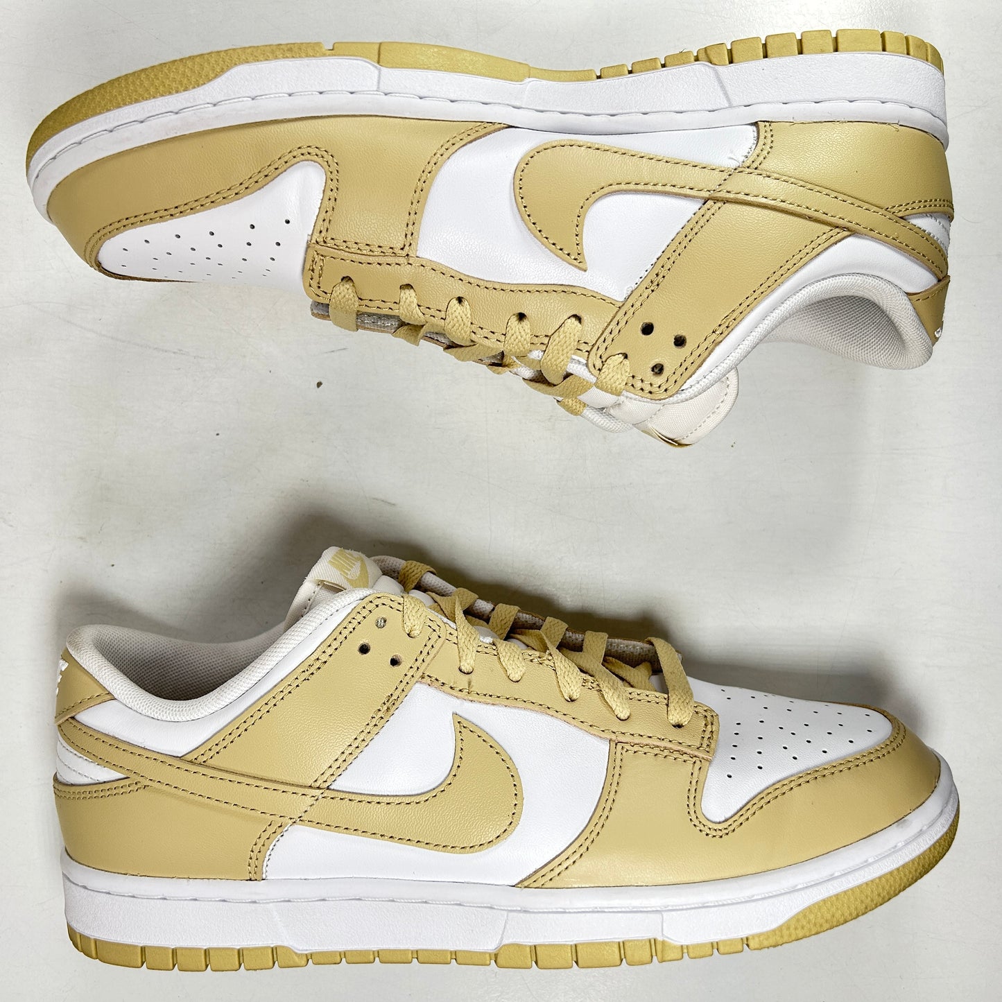 DV0833 100 Nike Dunk Low Team Gold [USED] - 10.5 M (Used) (No Box)