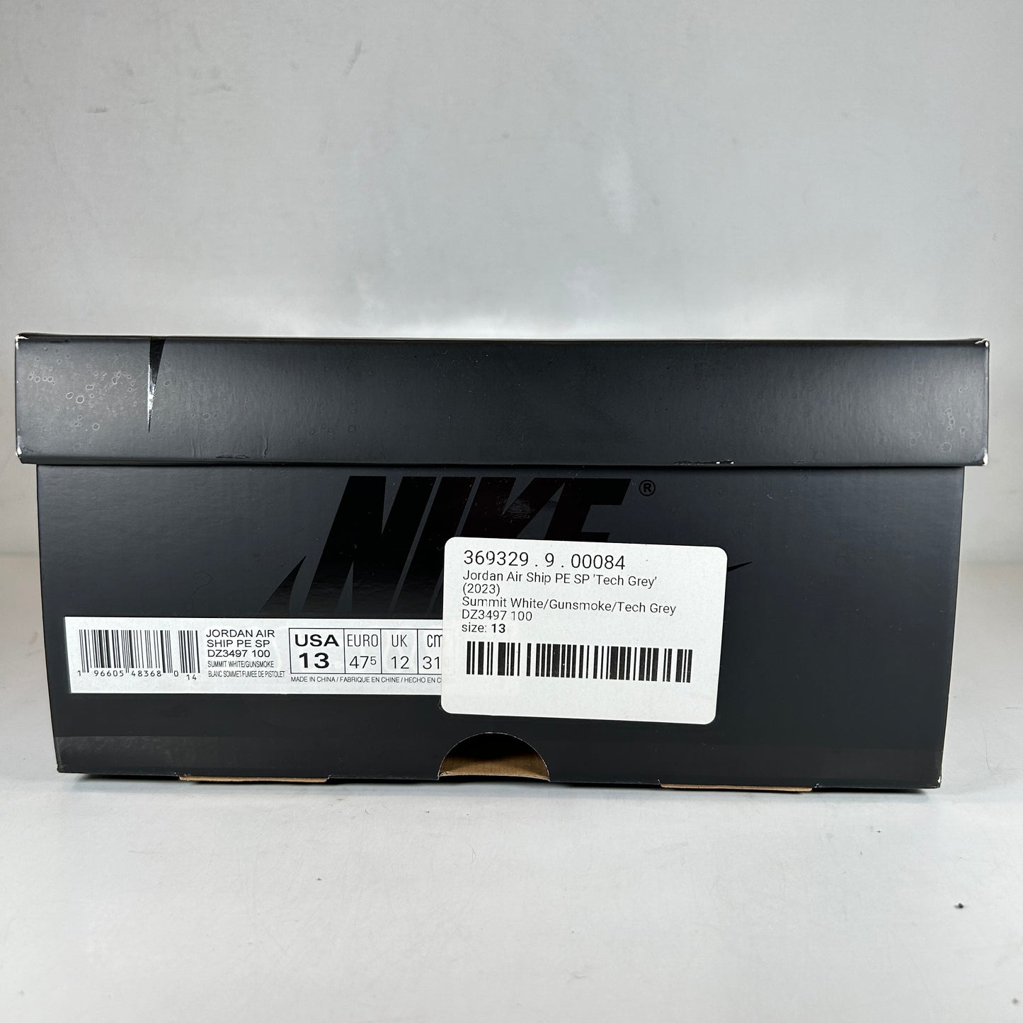 DZ3497 100 Nike Jordan Air Ship PE SP Tech Grey [USED] - 13 M (Used)
