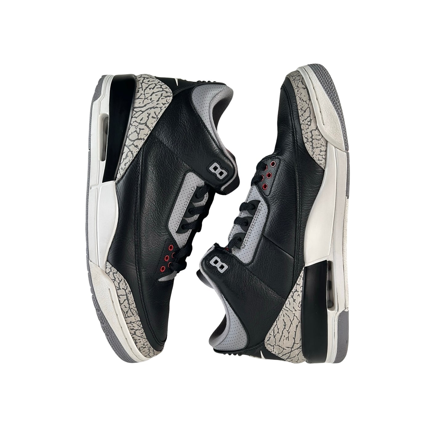 DN3707 010 Jordan 3 Retro Black Cement Reimagined (2024) [USED] - 12 M (Used) (No Box)