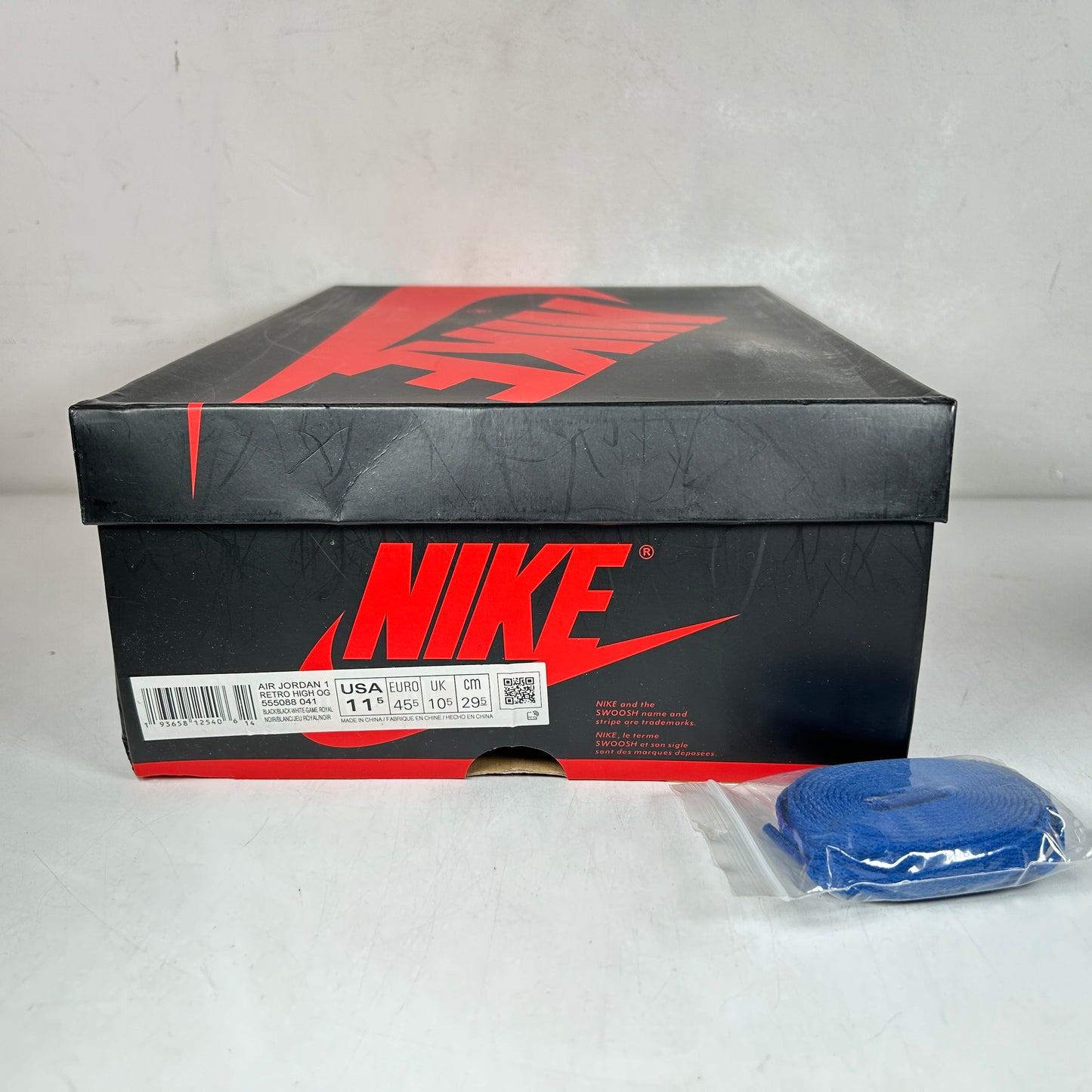 555088 041 Jordan 1 Royal Toe [USED] - 11.5 M (Used2)