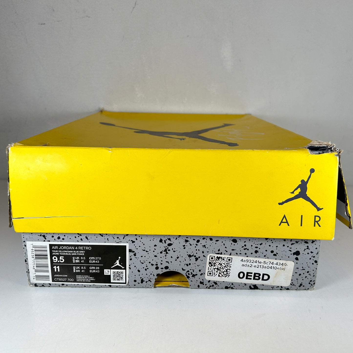 CT8527 700 Jordan 4 Retro Lightning (2021) [USED] - 9.5 M (Used5)